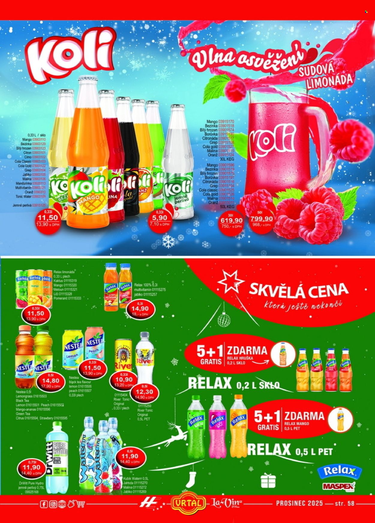 Leták Vrtal - 1.12.2025 - 31.12.2025. Strana 56