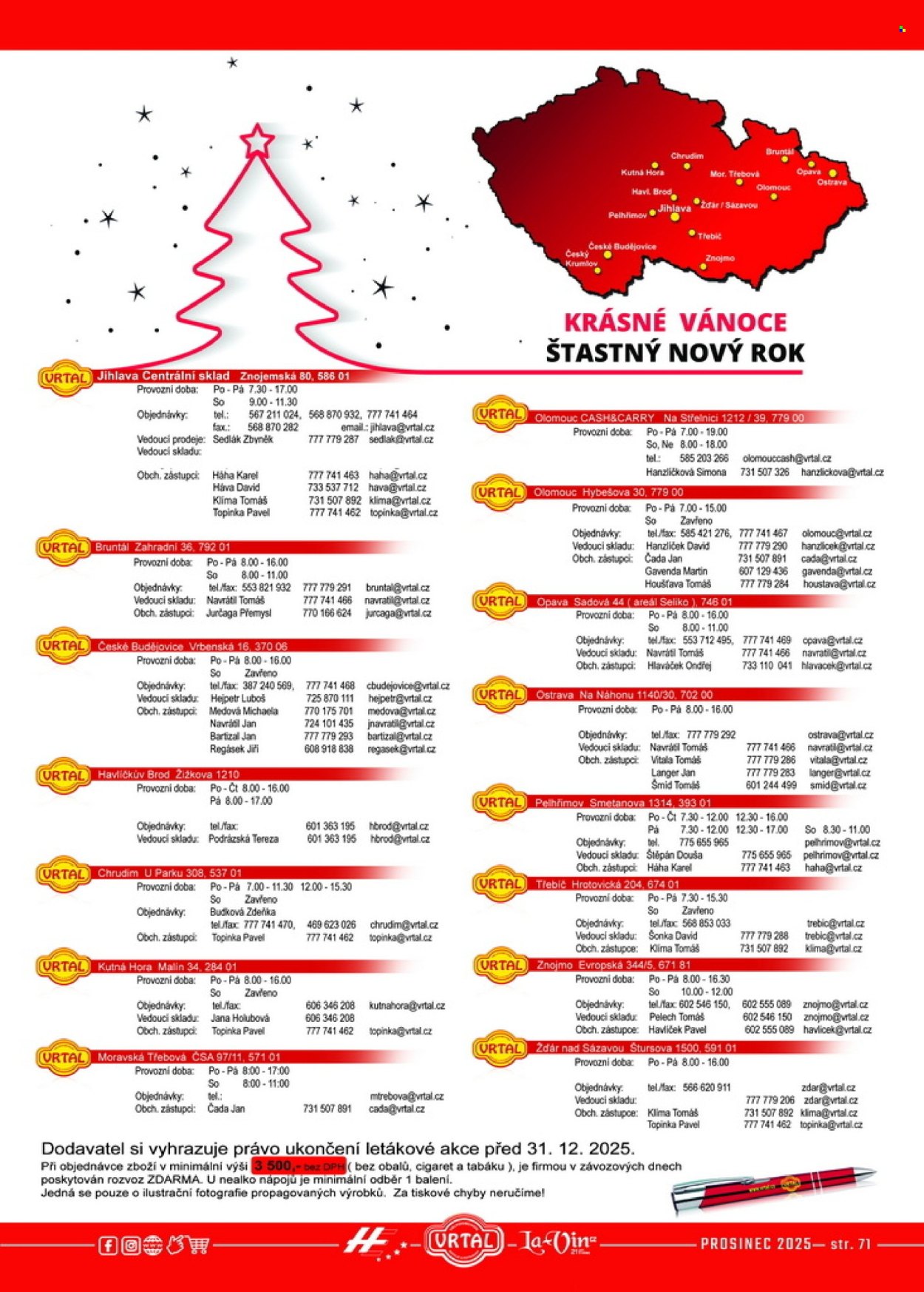 Leták Vrtal - 1.12.2025 - 31.12.2025. Strana 69