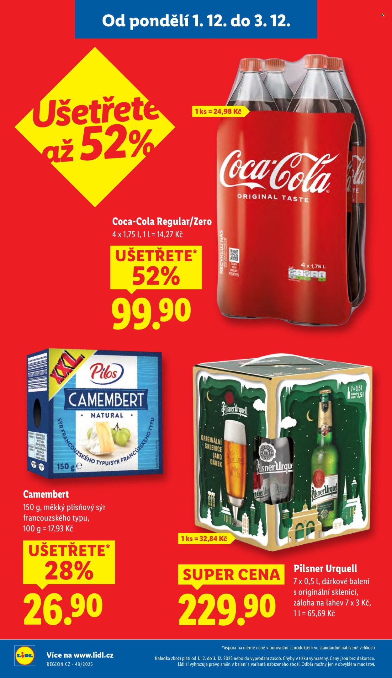 Leták Lidl - 1.12.2025 - 3.12.2025. Strana 2