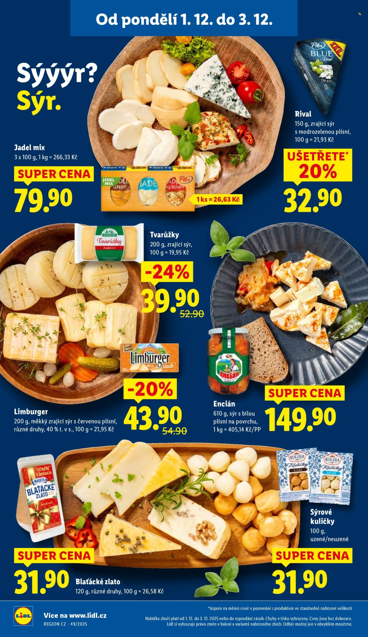 Leták Lidl - 1.12.2025 - 3.12.2025. Strana 16