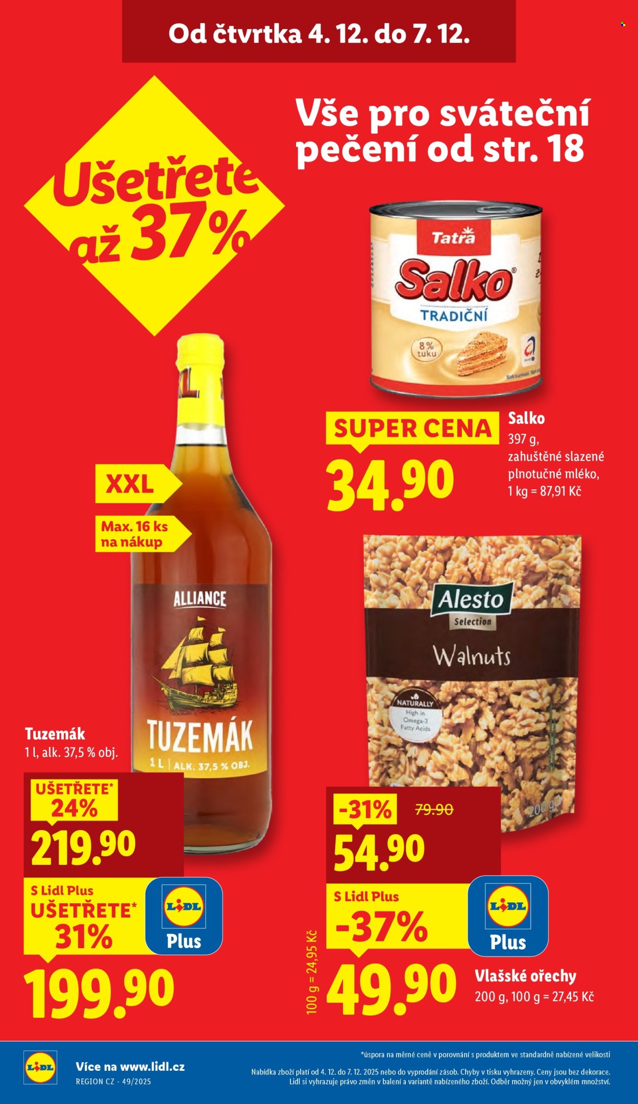 Leták Lidl - 4.12.2025 - 7.12.2025. Strana 2
