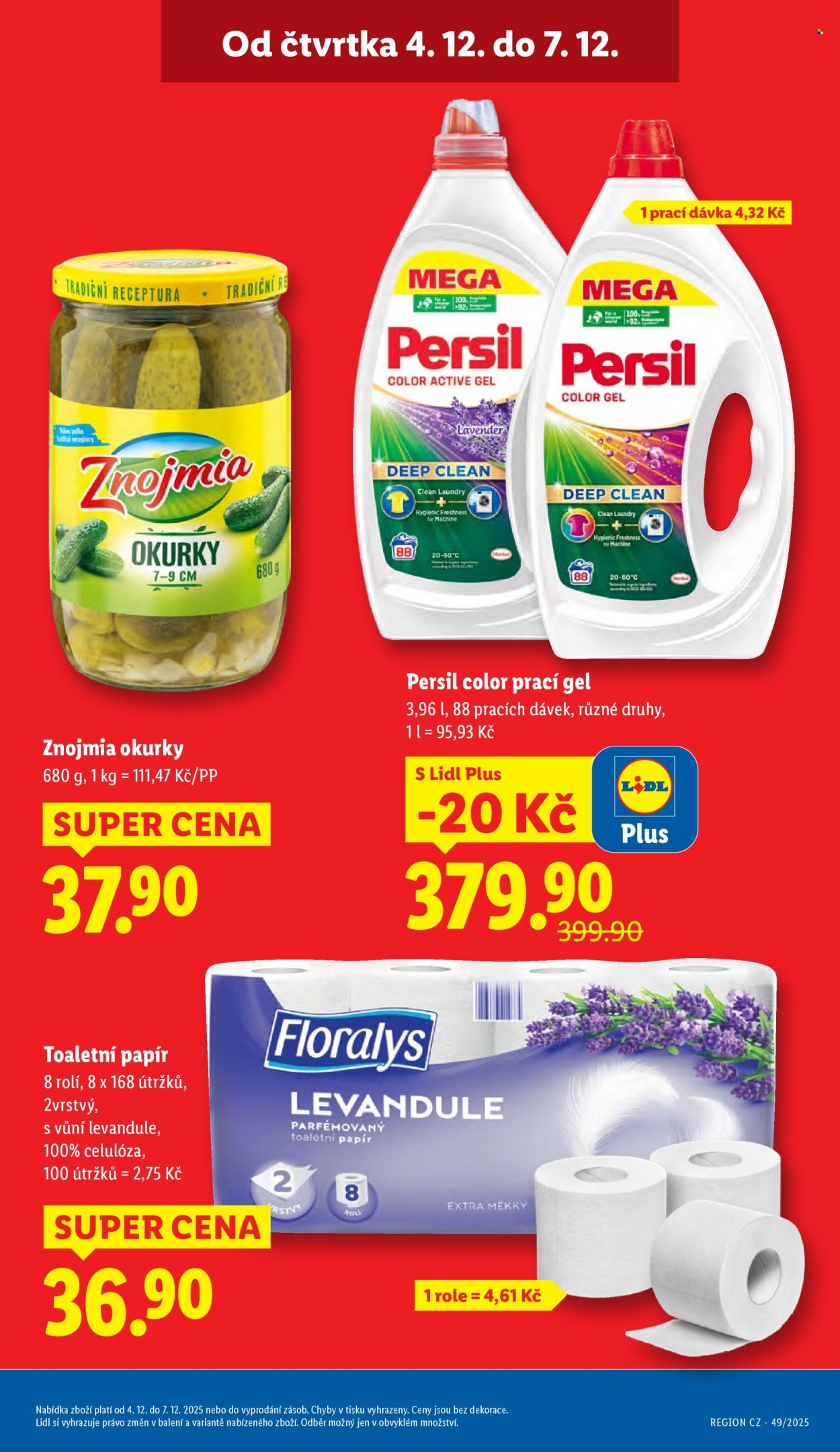 Leták Lidl - 4.12.2025 - 7.12.2025. Strana 3