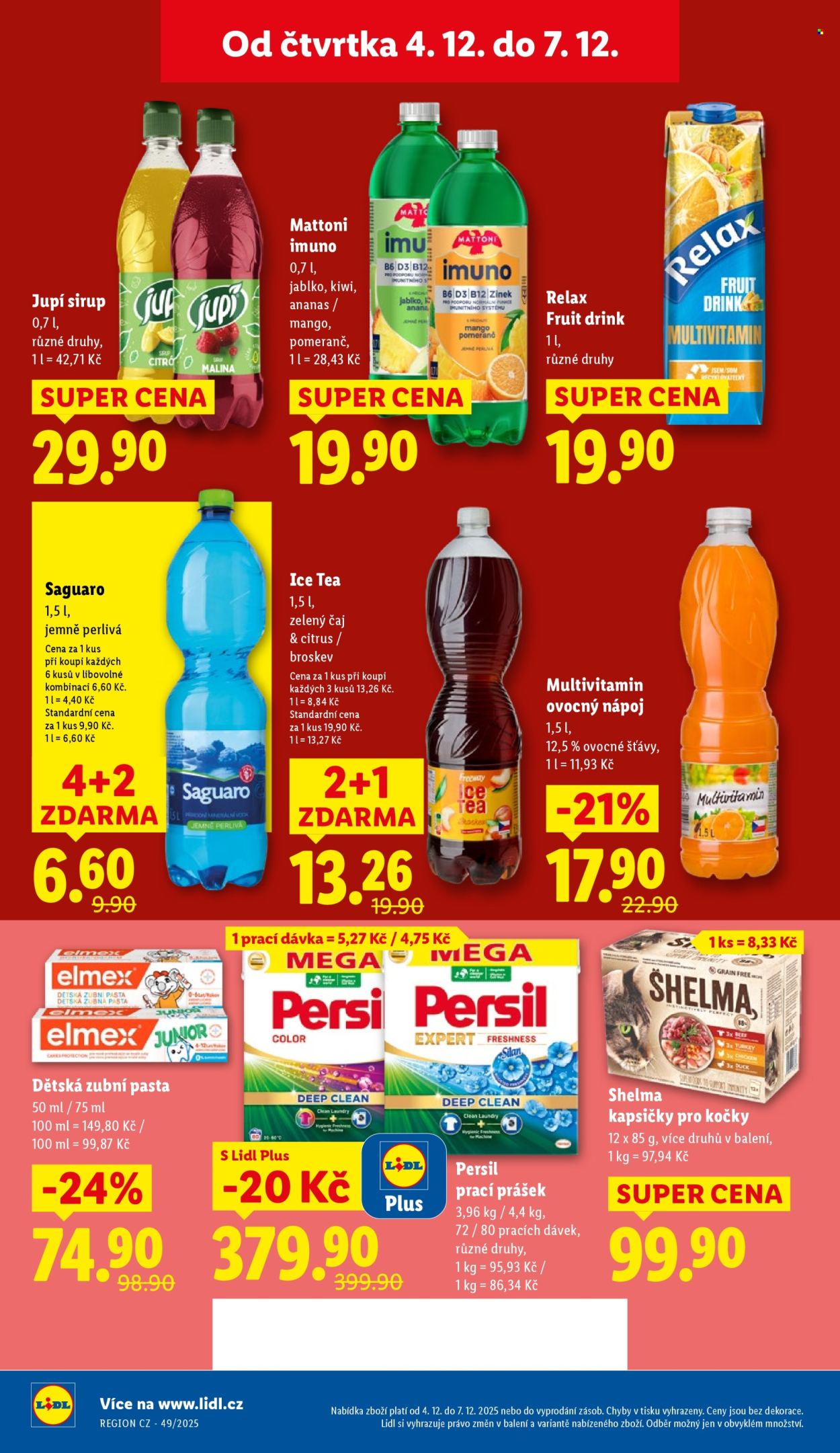 Leták Lidl - 4.12.2025 - 7.12.2025. Strana 22