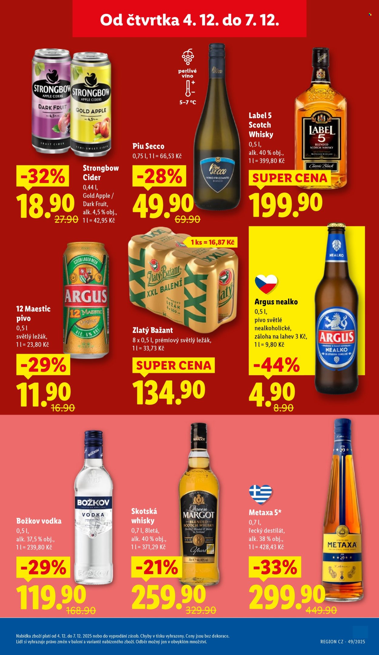 Leták Lidl - 4.12.2025 - 7.12.2025. Strana 23