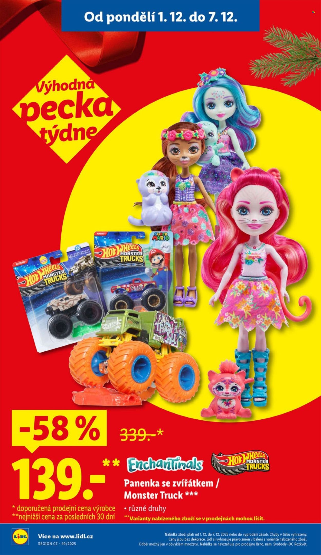 Leták Lidl - 1.12.2025 - 7.12.2025. Strana 2