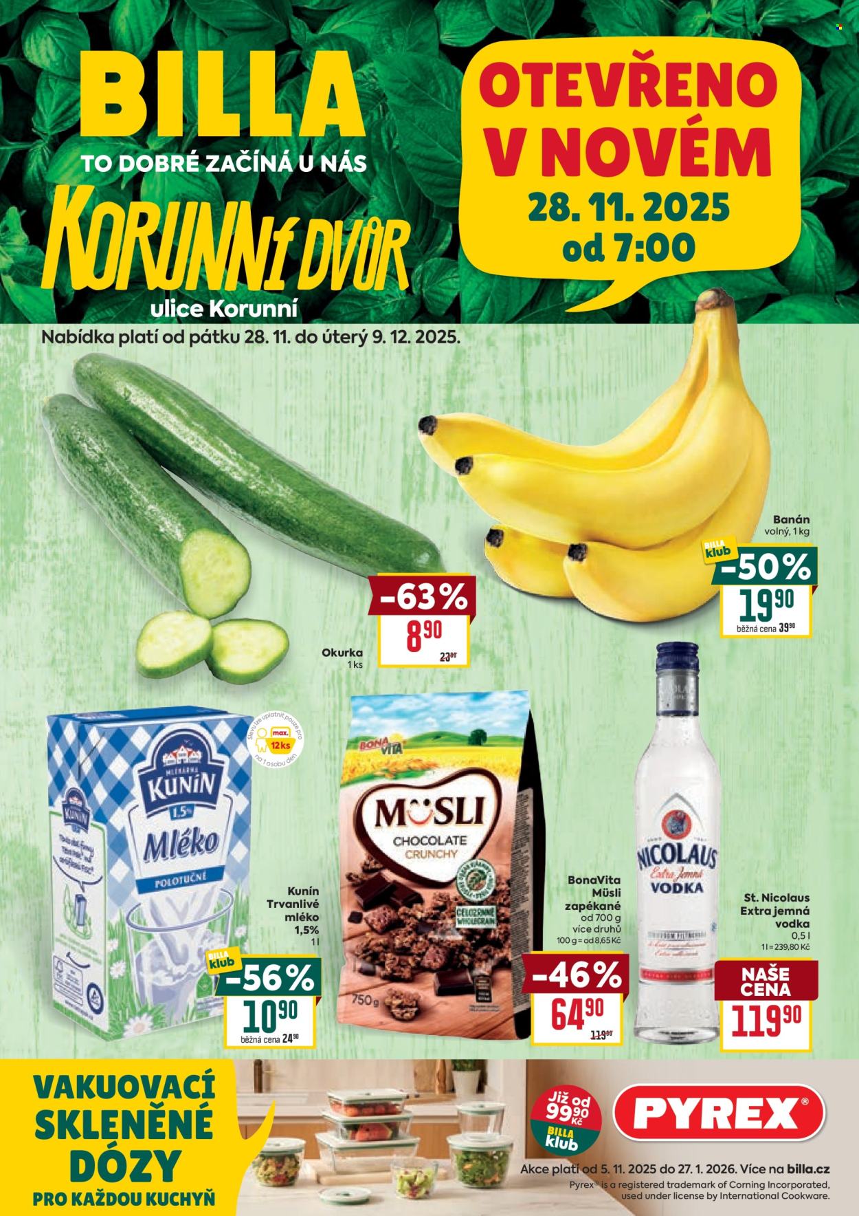 Leták BILLA - 28.11.2025 - 9.12.2025. Strana 1