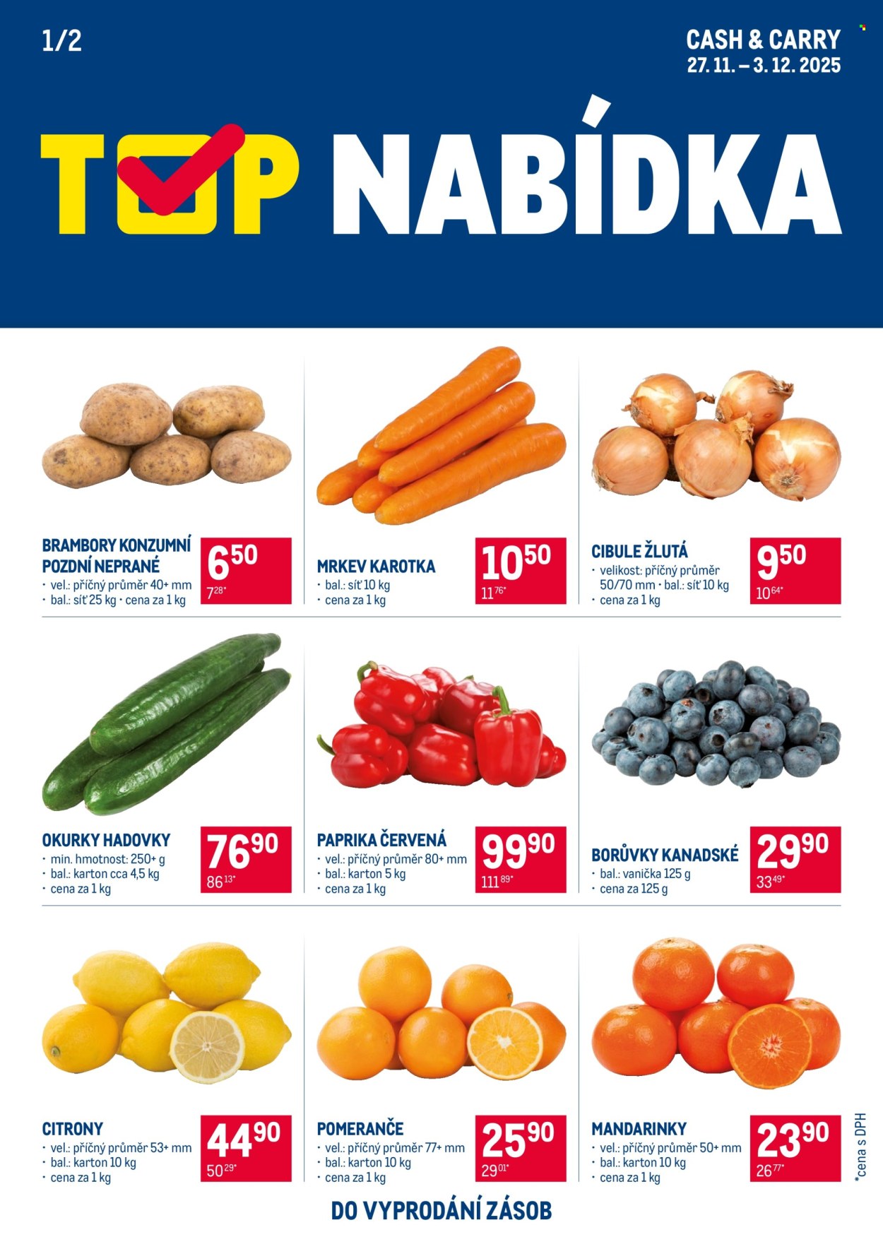 Leták MAKRO - 27.11.2025 - 3.12.2025. Strana 1