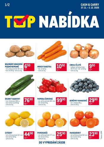 Leták MAKRO - 27.11.2025 - 3.12.2025.