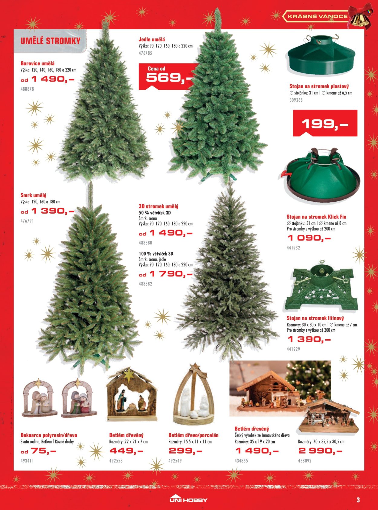 Leták UNI HOBBY - 27.11.2025 - 28.12.2025. Strana 3