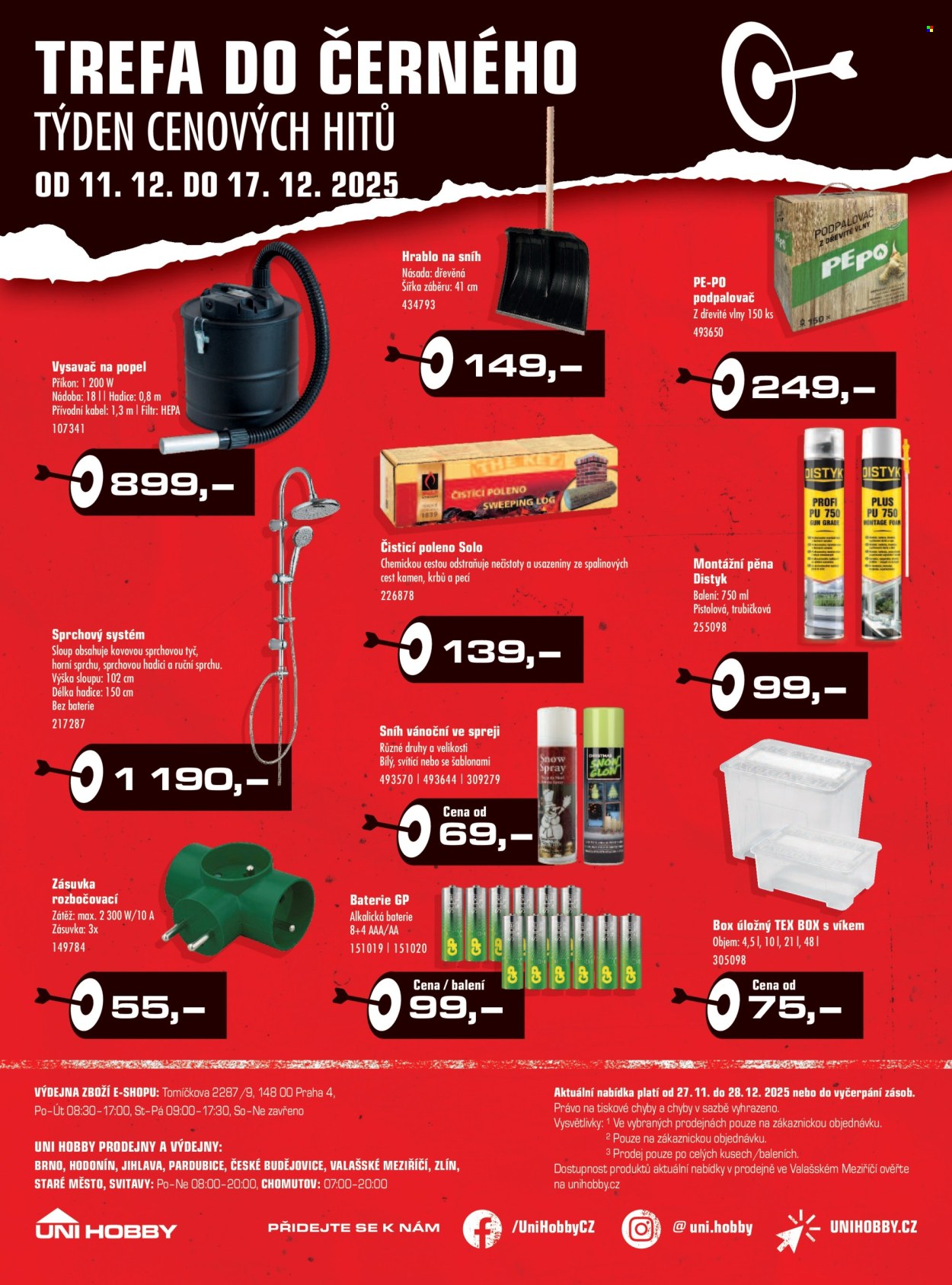 Leták UNI HOBBY - 27.11.2025 - 28.12.2025. Strana 34
