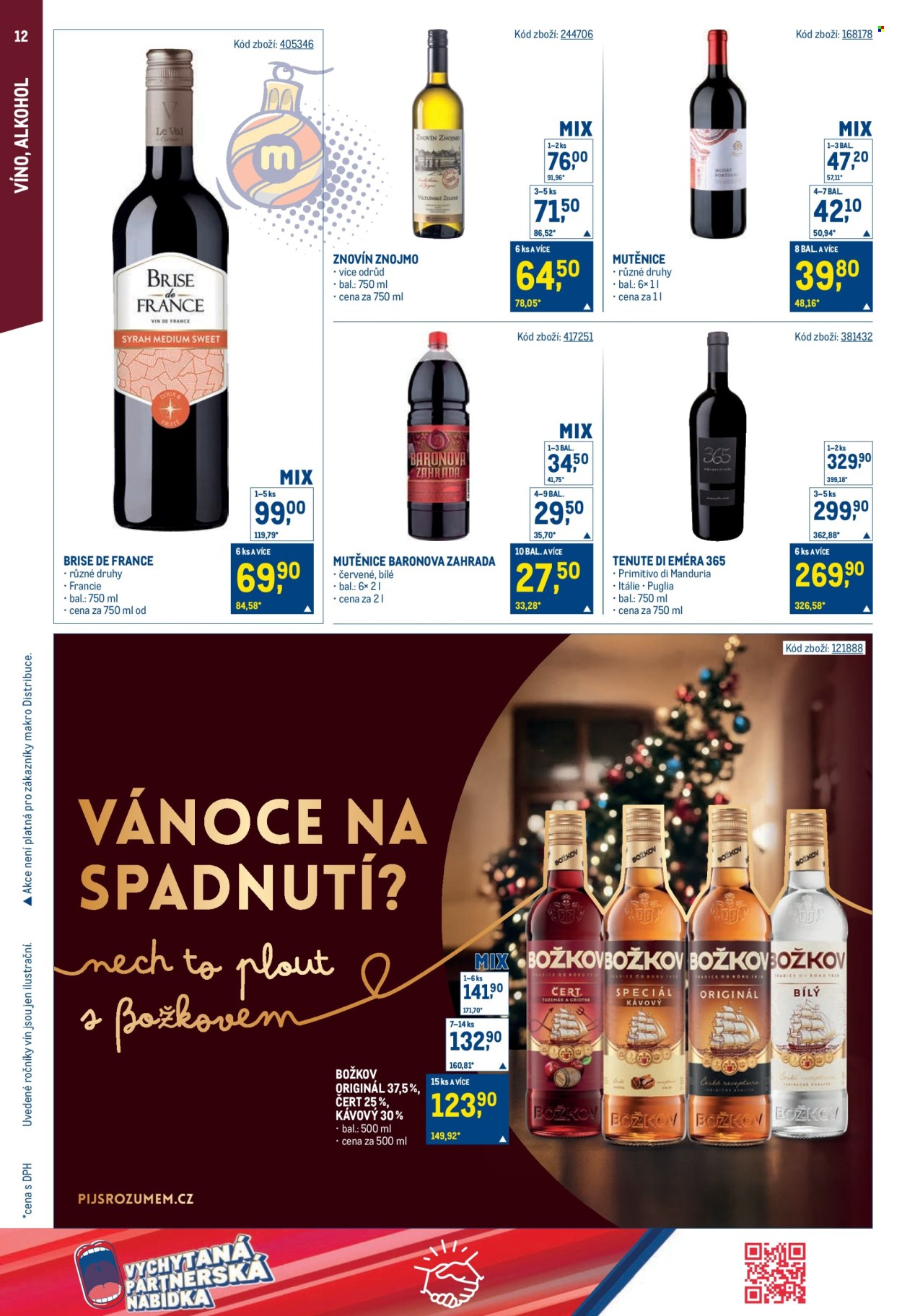 Leták MAKRO - 3.12.2025 - 16.12.2025. Strana 12