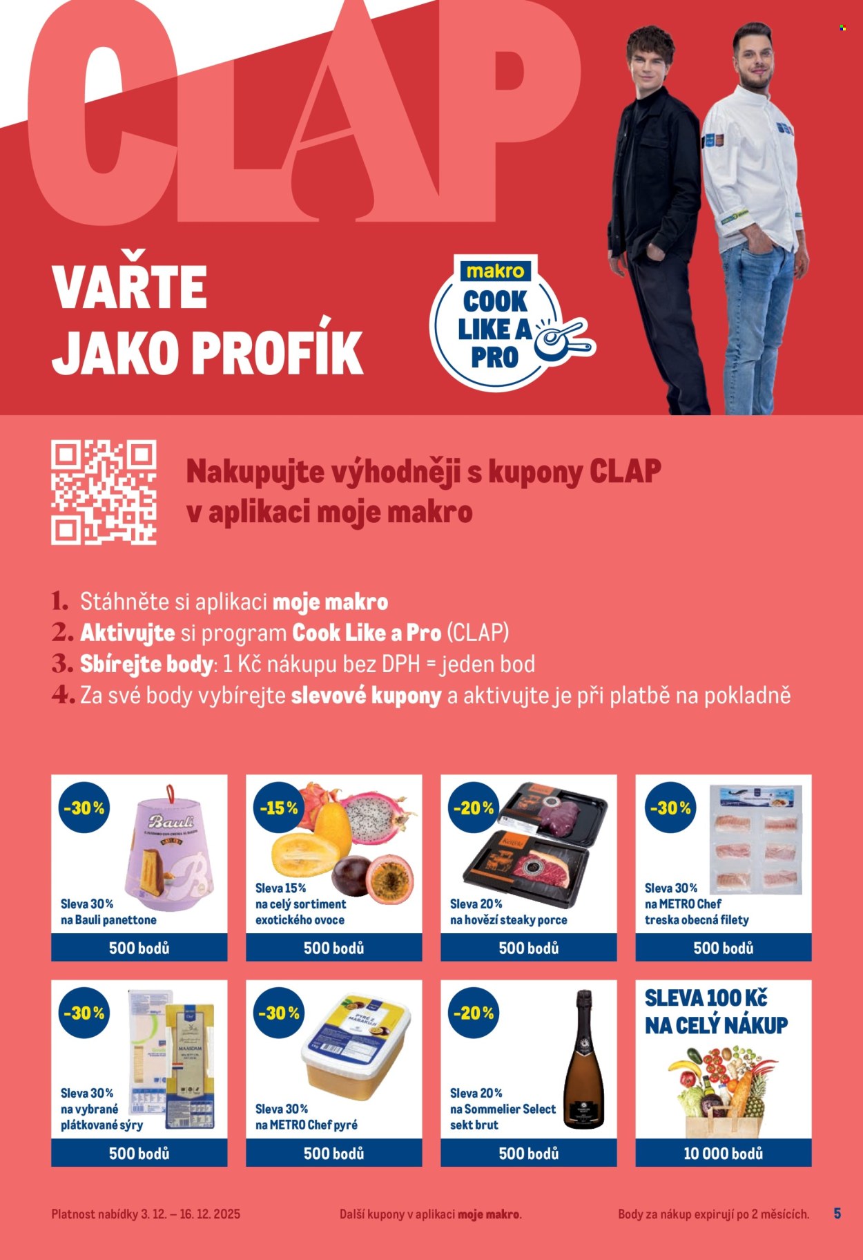 Leták MAKRO - 3.12.2025 - 16.12.2025. Strana 5
