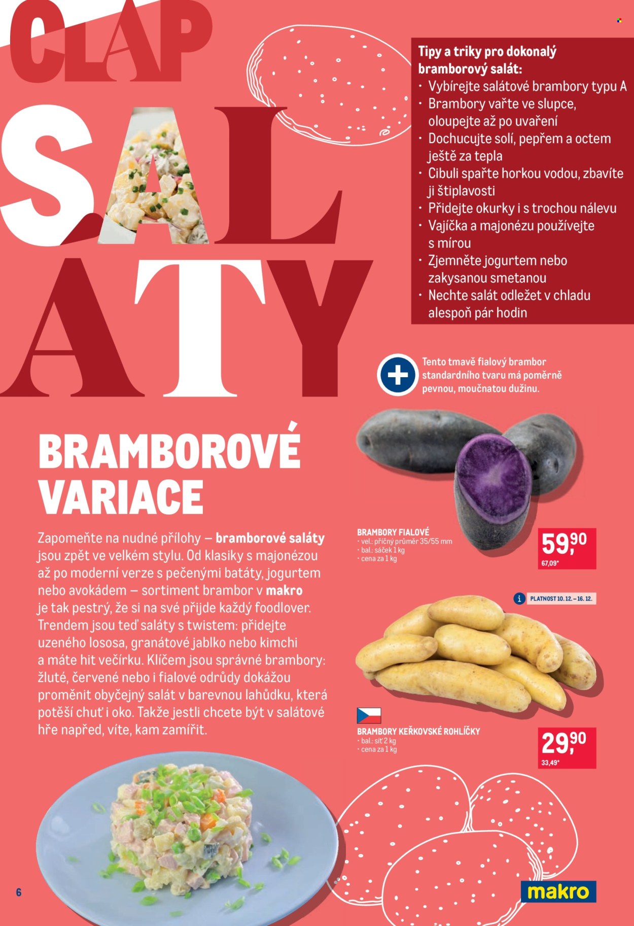 Leták MAKRO - 3.12.2025 - 16.12.2025. Strana 6