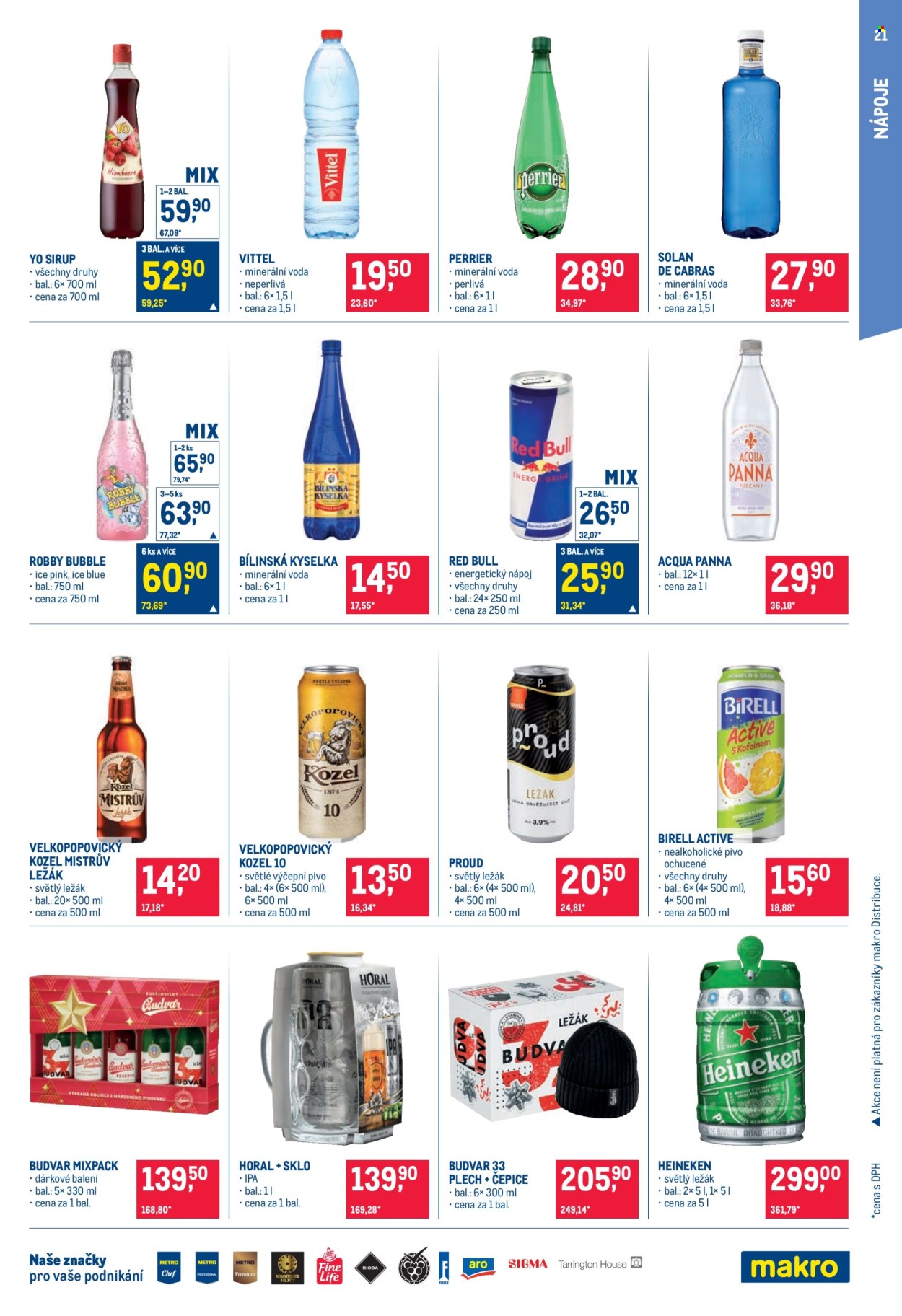 Leták MAKRO - 3.12.2025 - 16.12.2025. Strana 21