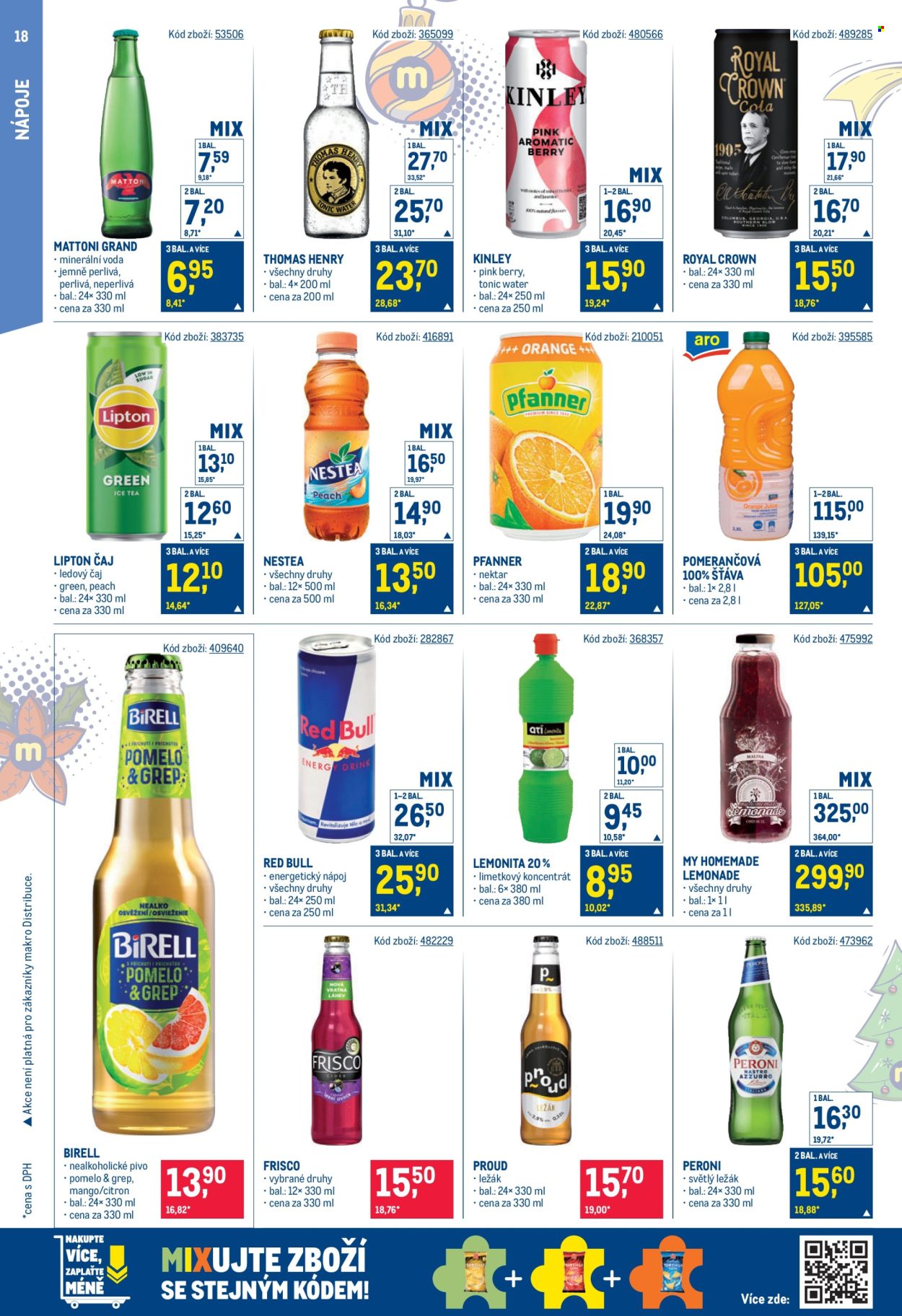 Leták MAKRO - 3.12.2025 - 16.12.2025. Strana 18
