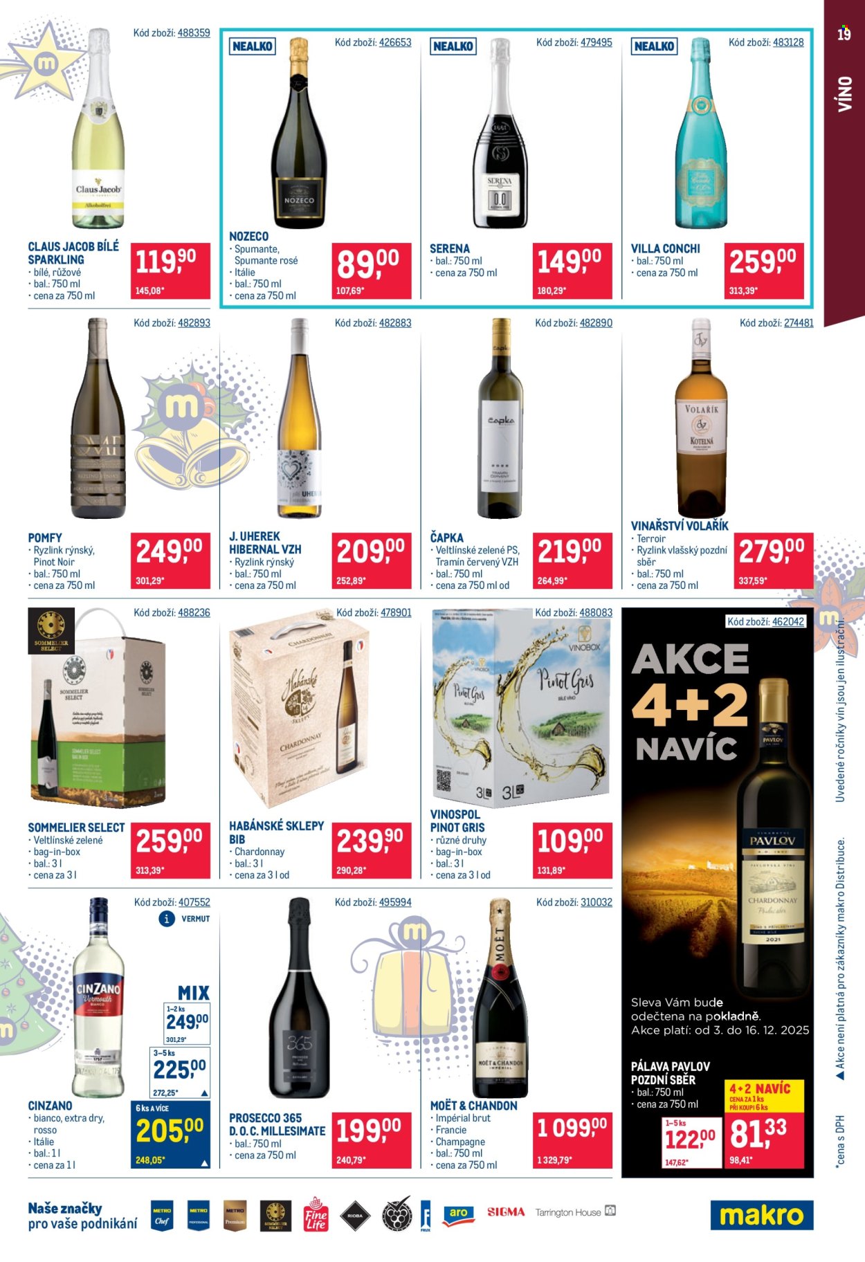 Leták MAKRO - 3.12.2025 - 16.12.2025. Strana 19