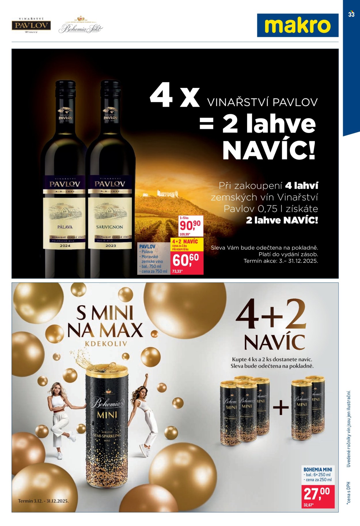 Leták MAKRO - 3.12.2025 - 31.12.2025. Strana 33