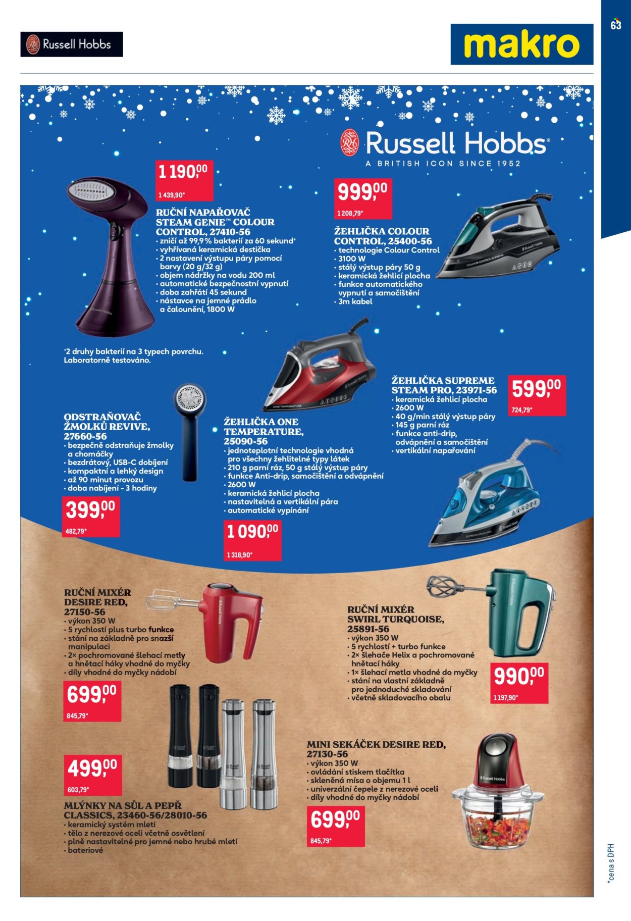 Leták MAKRO - 3.12.2025 - 31.12.2025. Strana 63