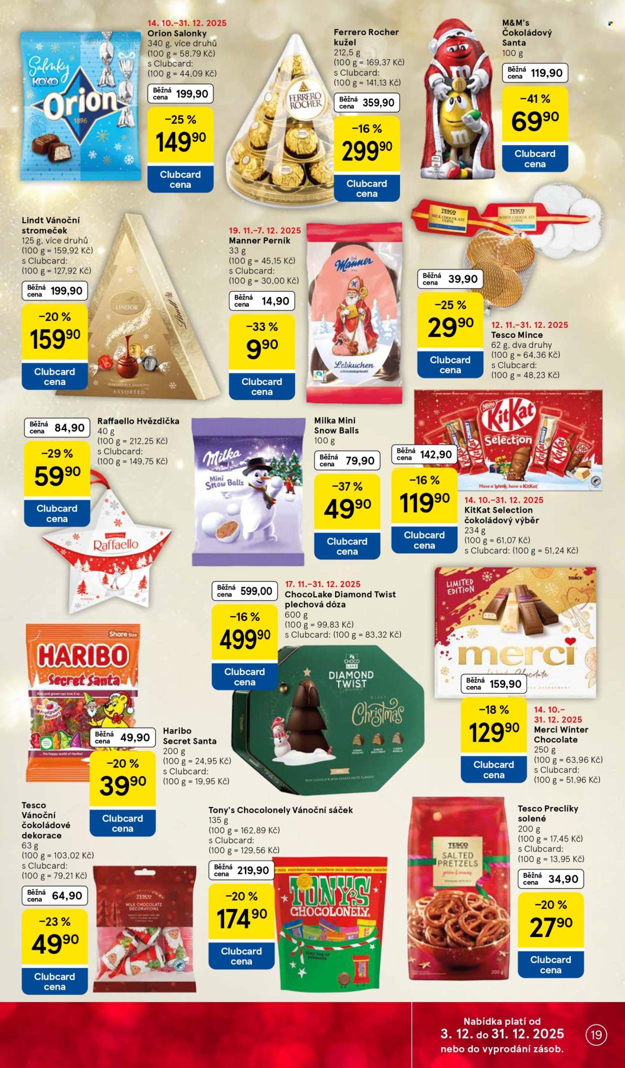 Leták TESCO - 3.12.2025 - 9.12.2025. Strana 19