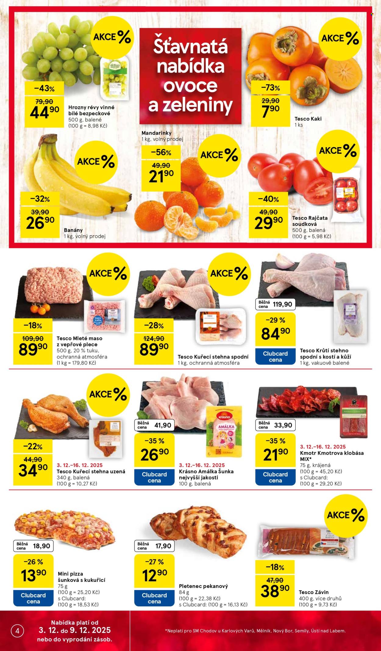 Leták TESCO supermarket - 3.12.2025 - 9.12.2025. Strana 4