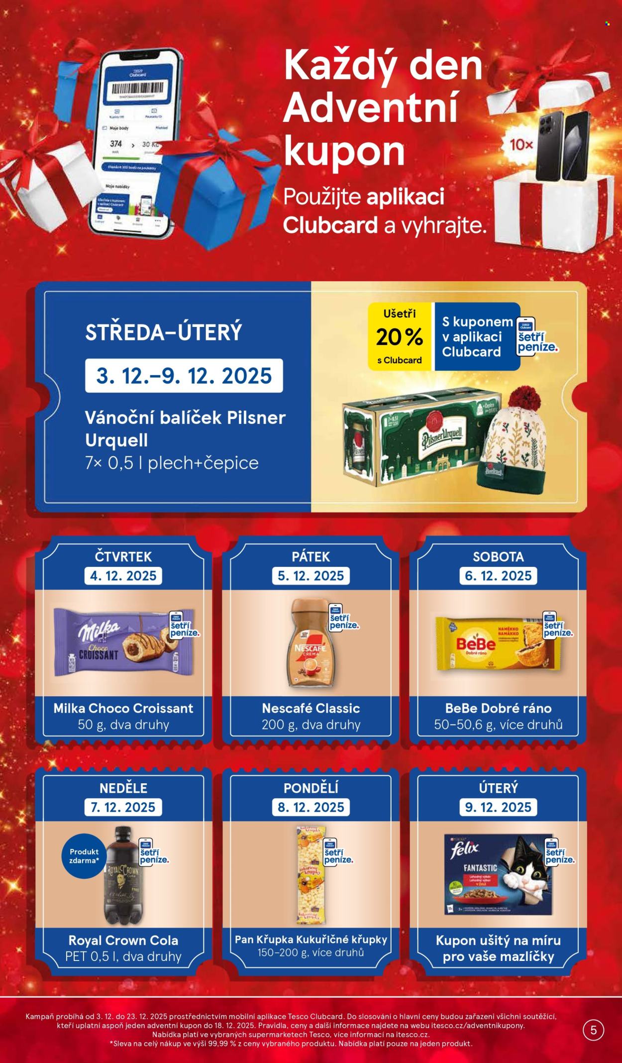 Leták TESCO supermarket - 3.12.2025 - 9.12.2025. Strana 5