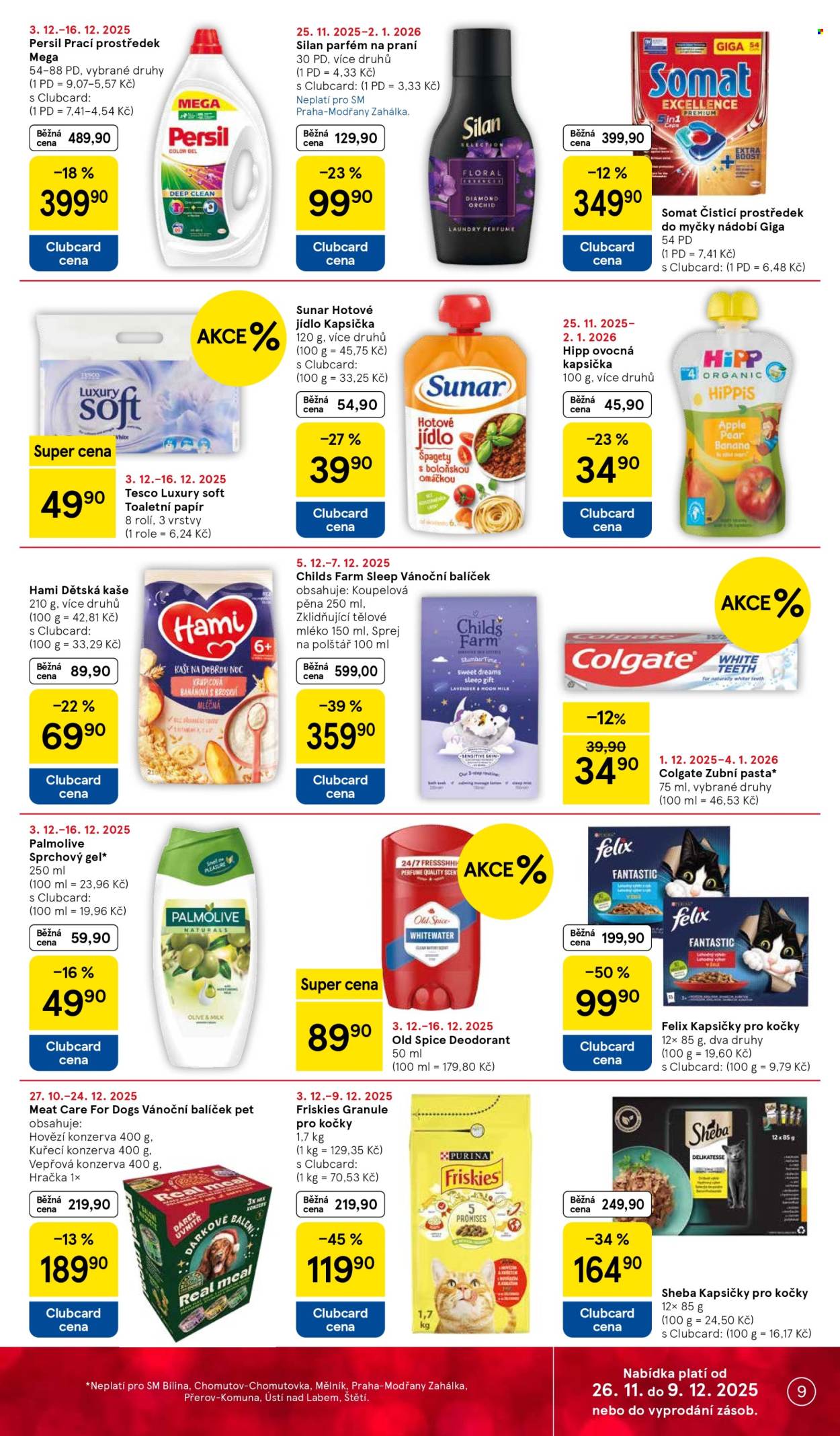 Leták TESCO supermarket - 3.12.2025 - 9.12.2025. Strana 9