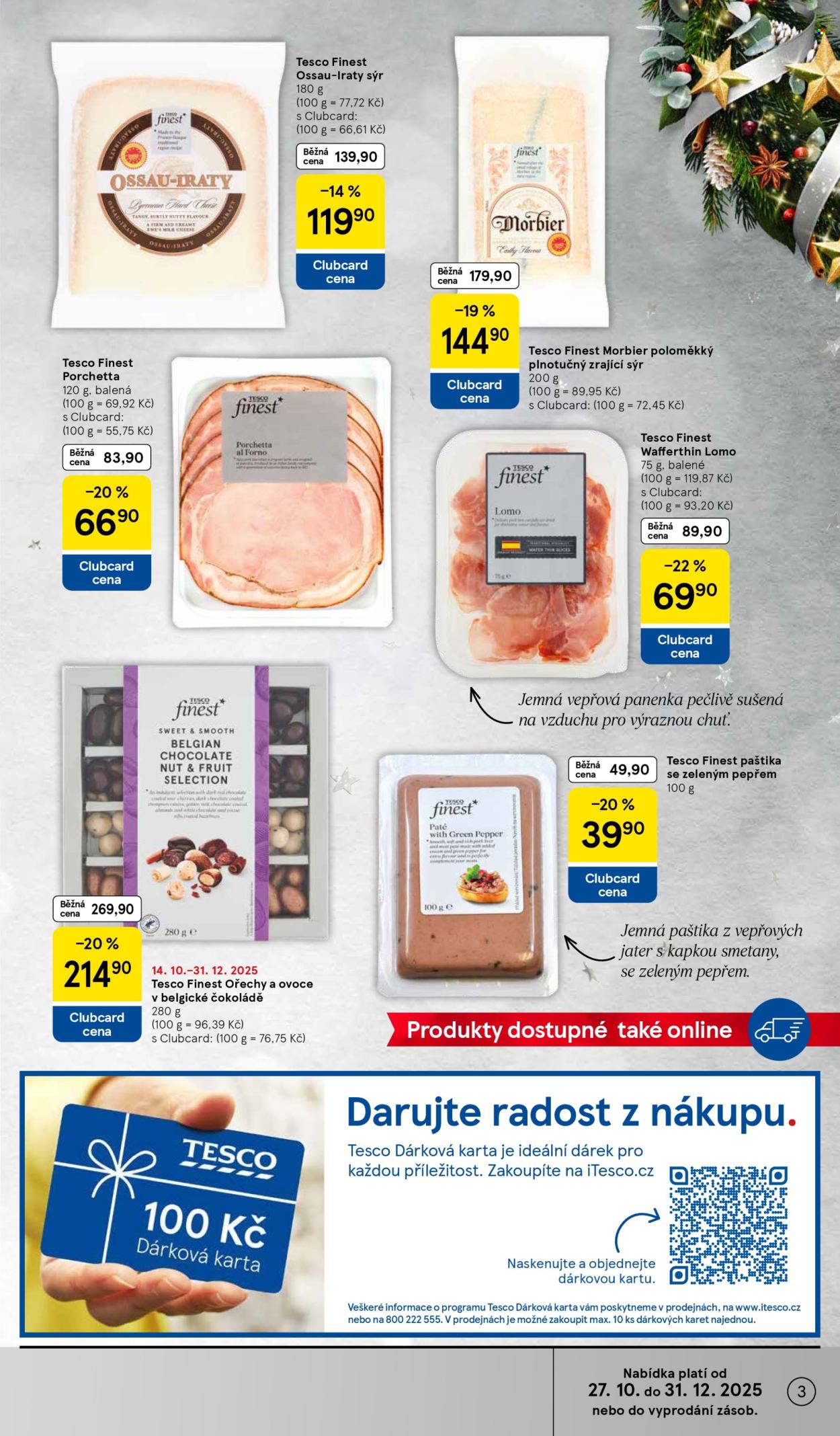 Leták TESCO hypermarket - 1.12.2025 - 31.12.2025. Strana 3