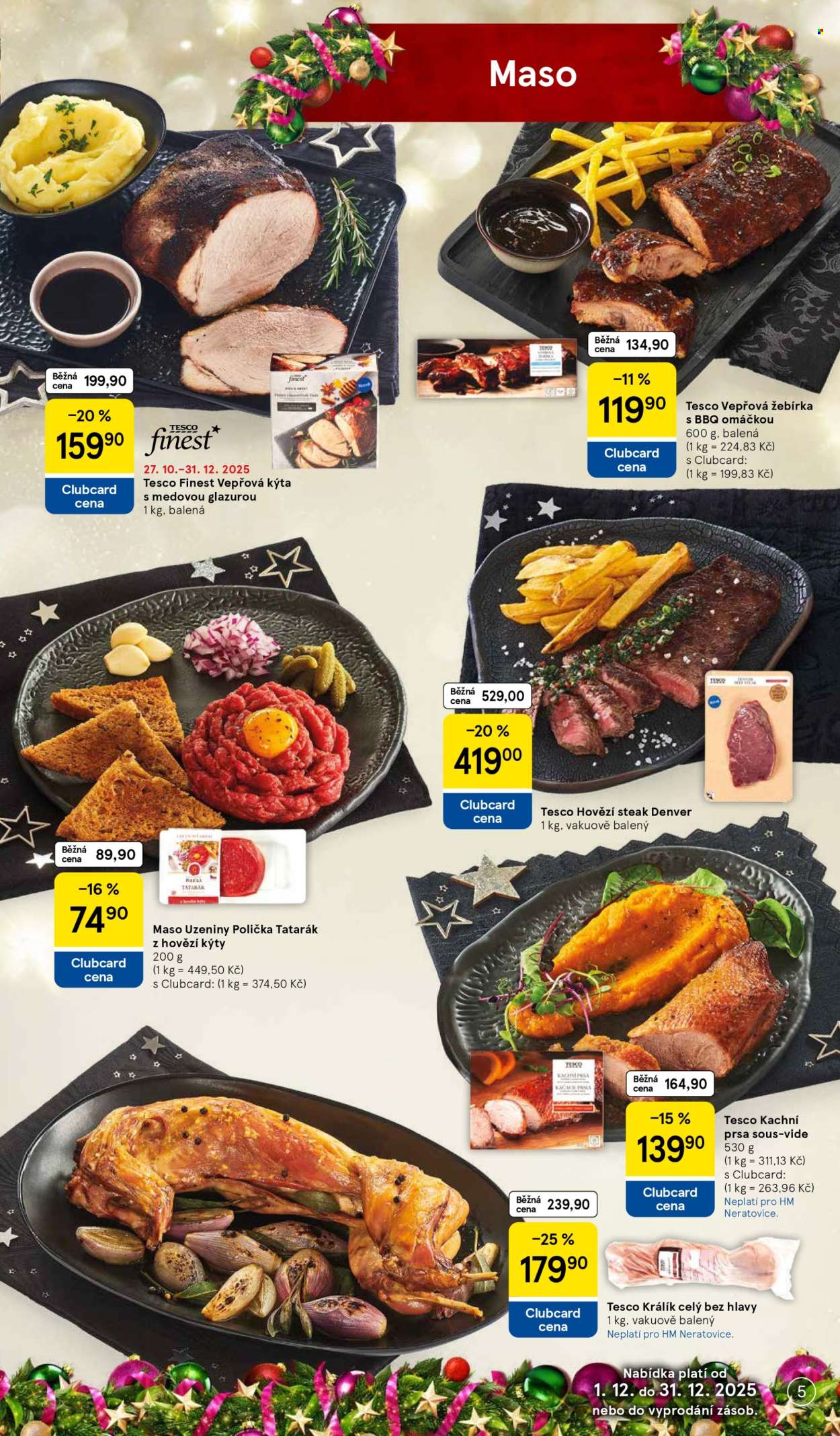 Leták TESCO hypermarket - 1.12.2025 - 31.12.2025. Strana 5