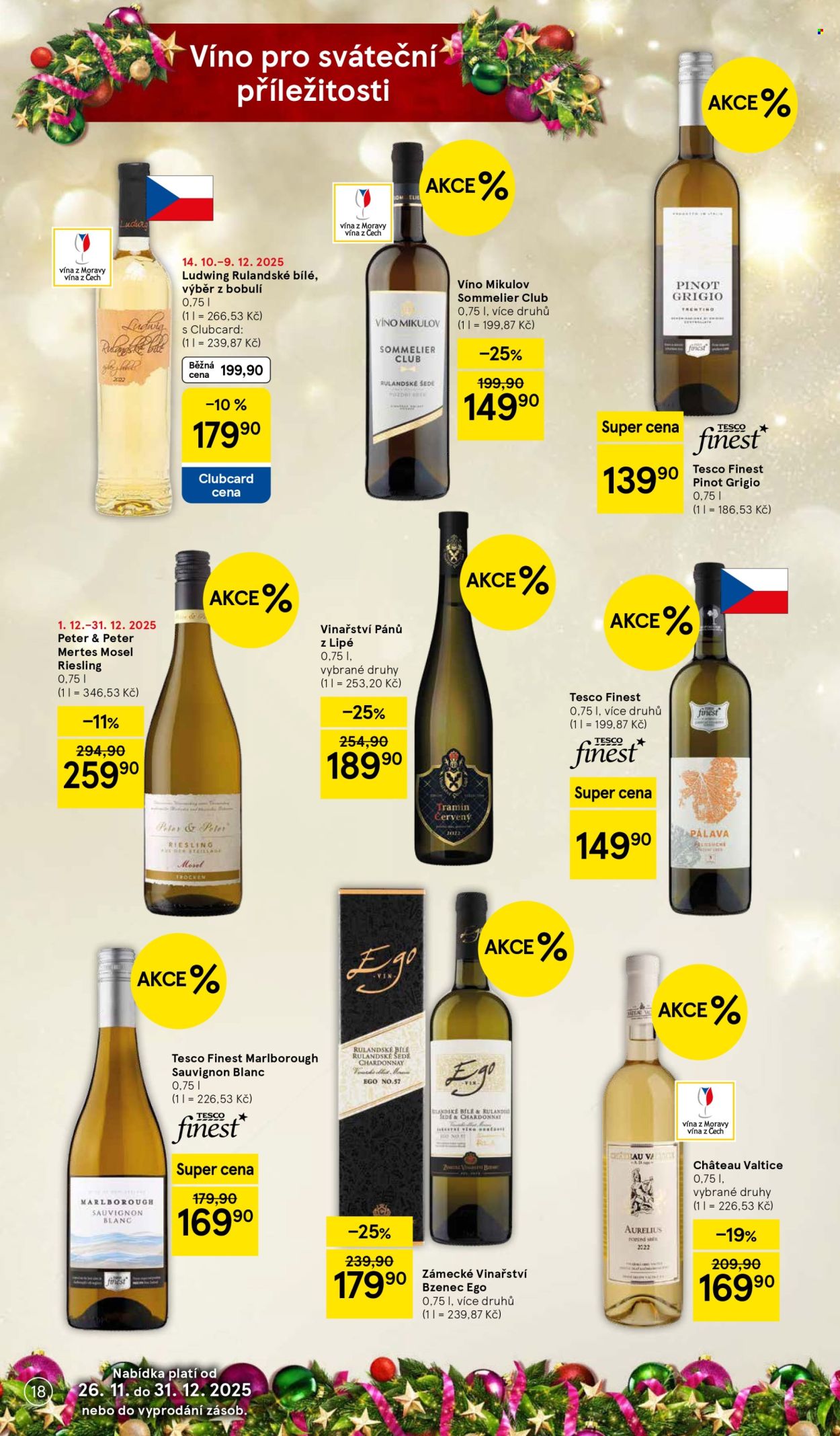 Leták TESCO hypermarket - 1.12.2025 - 31.12.2025. Strana 18