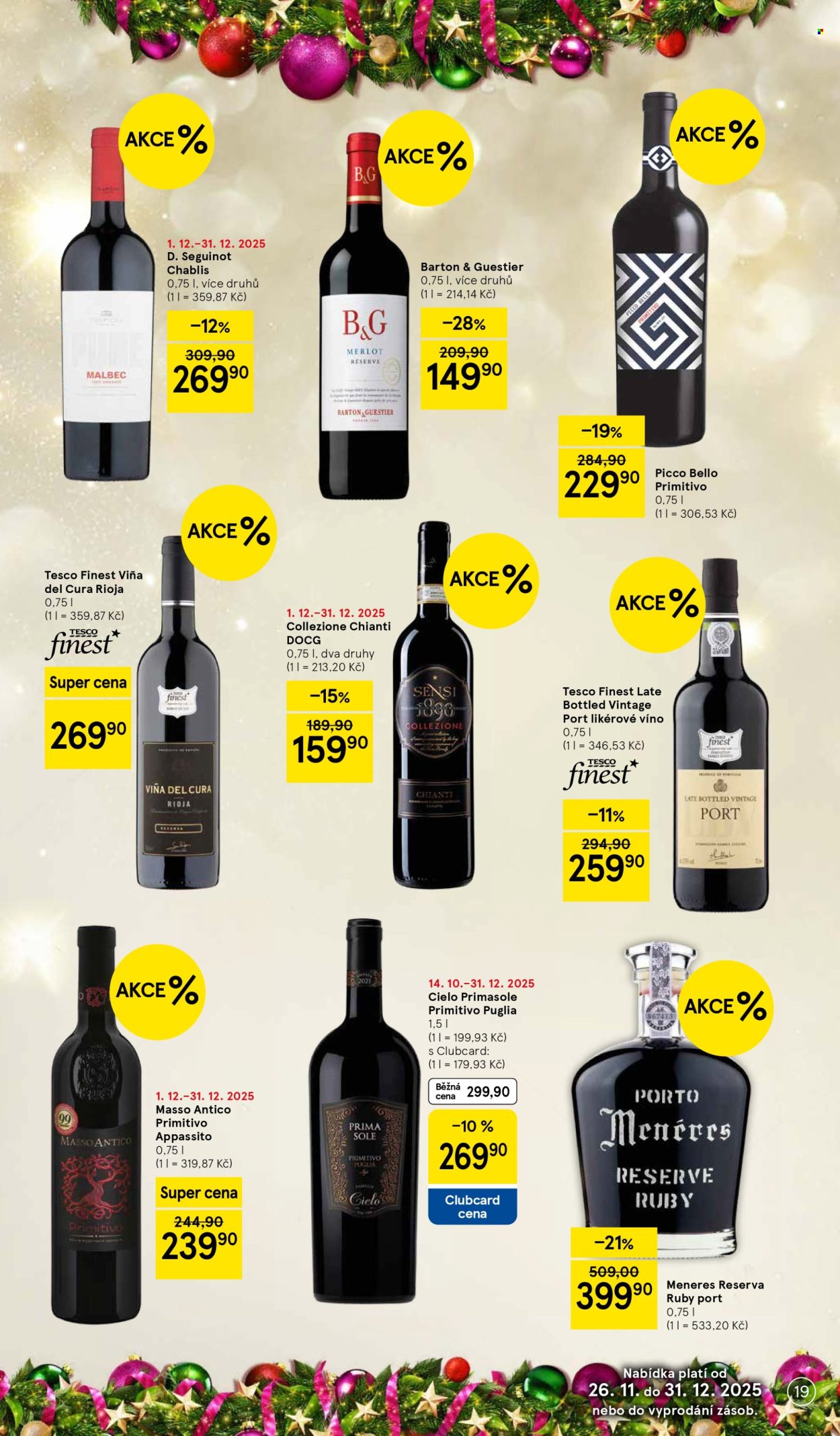 Leták TESCO hypermarket - 1.12.2025 - 31.12.2025. Strana 19