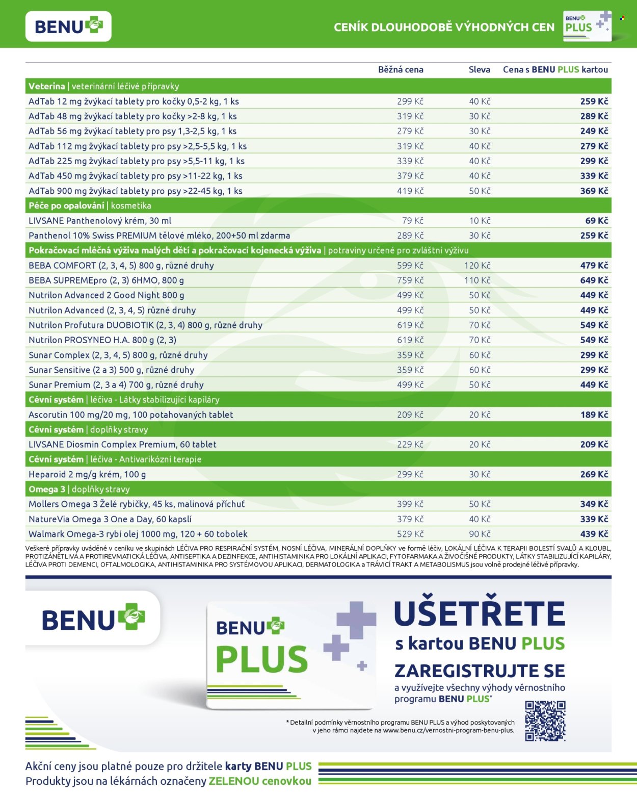 Leták BENU Lékárna - 1.12.2025 - 31.12.2025. Strana 7