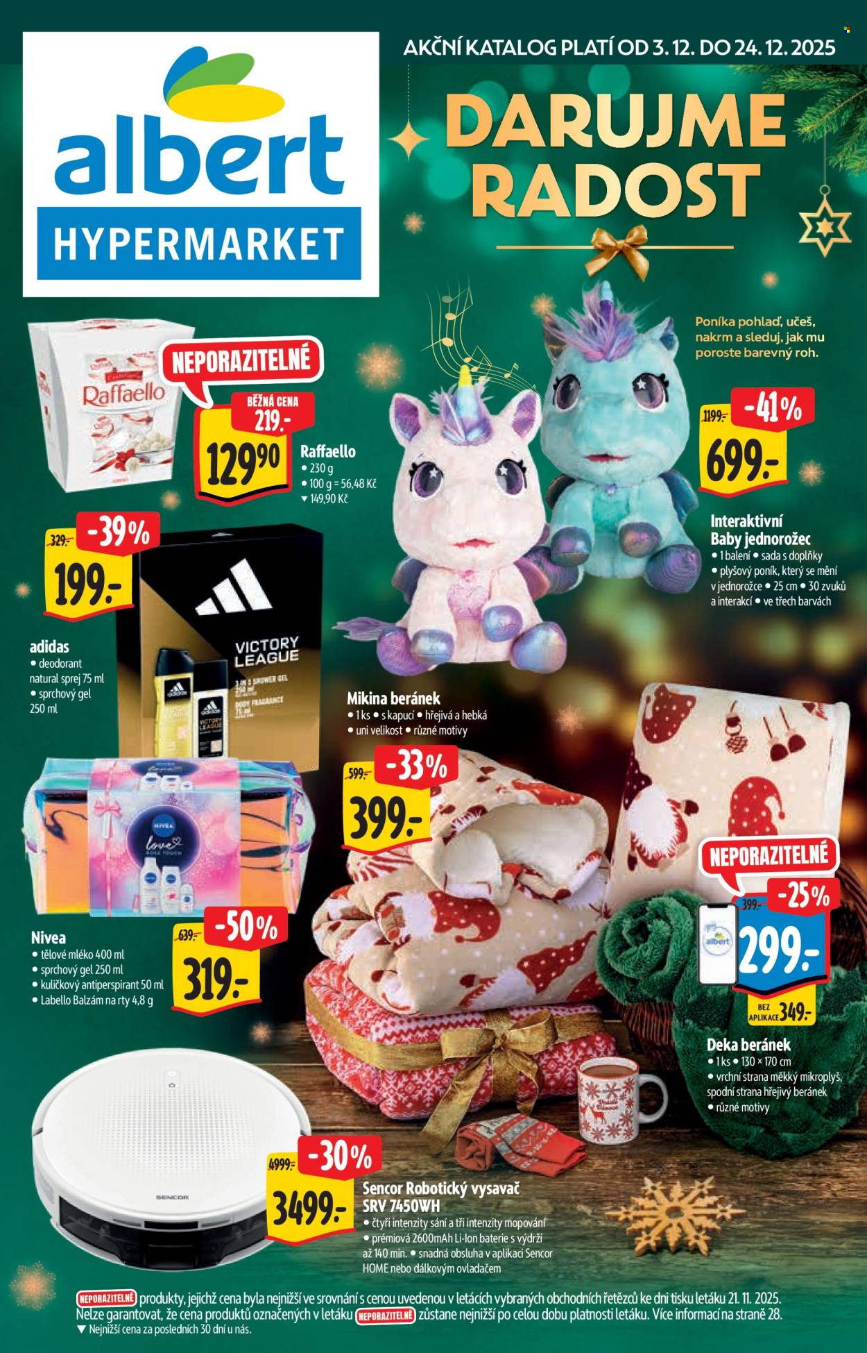 Leták Albert Hypermarket - 3.12.2025 - 24.12.2025. Strana 1