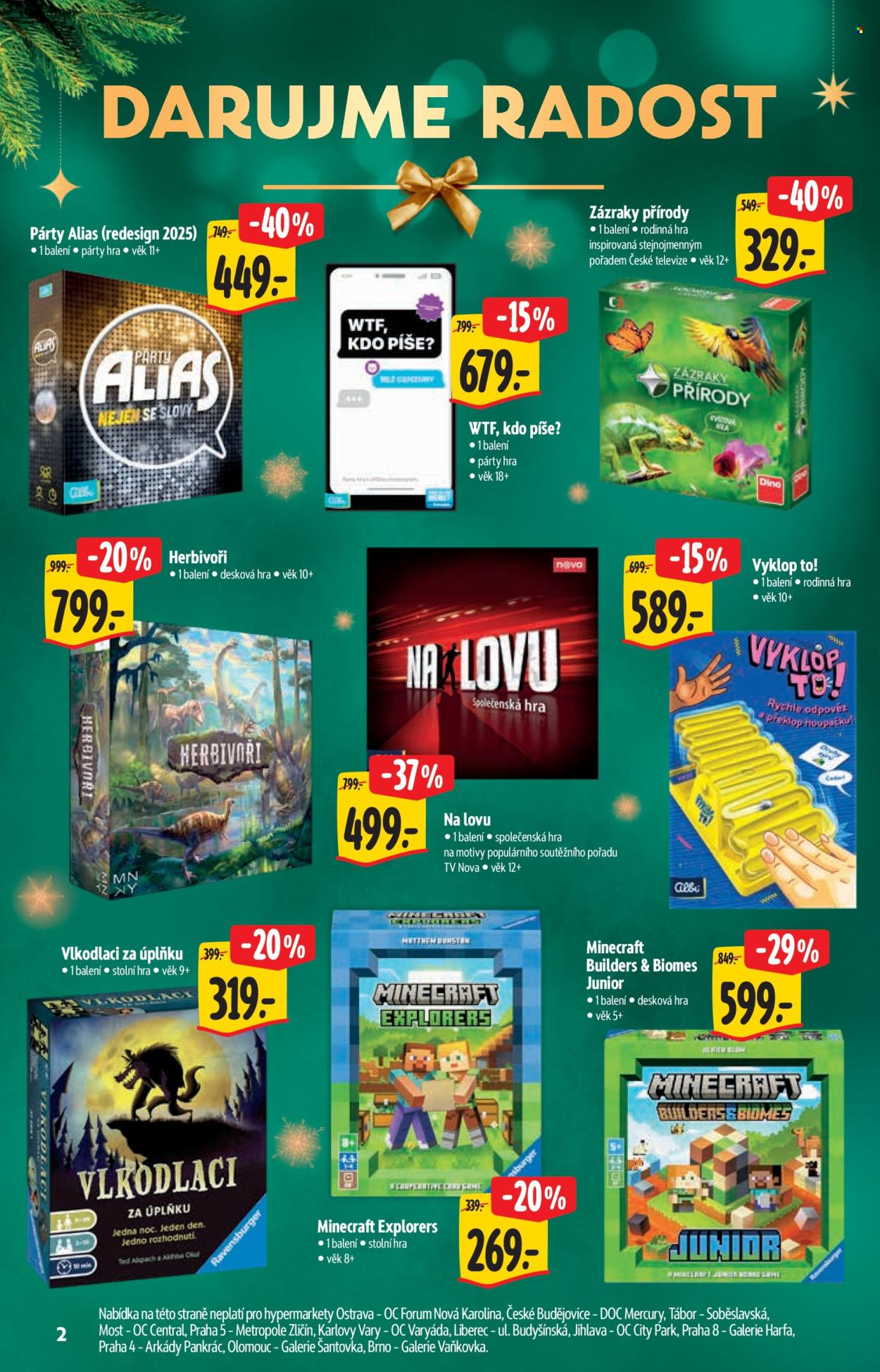 Leták Albert Hypermarket - 3.12.2025 - 24.12.2025. Strana 2