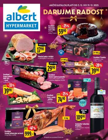 Leták Albert Hypermarket - 3.12.2025 - 31.12.2025.