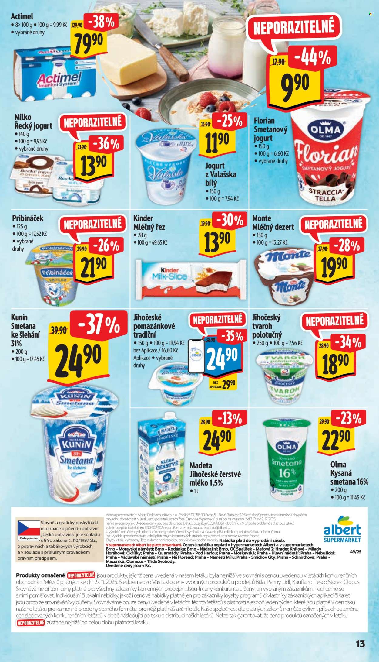 Leták Albert Supermarket - 3.12.2025 - 9.12.2025. Strana 20