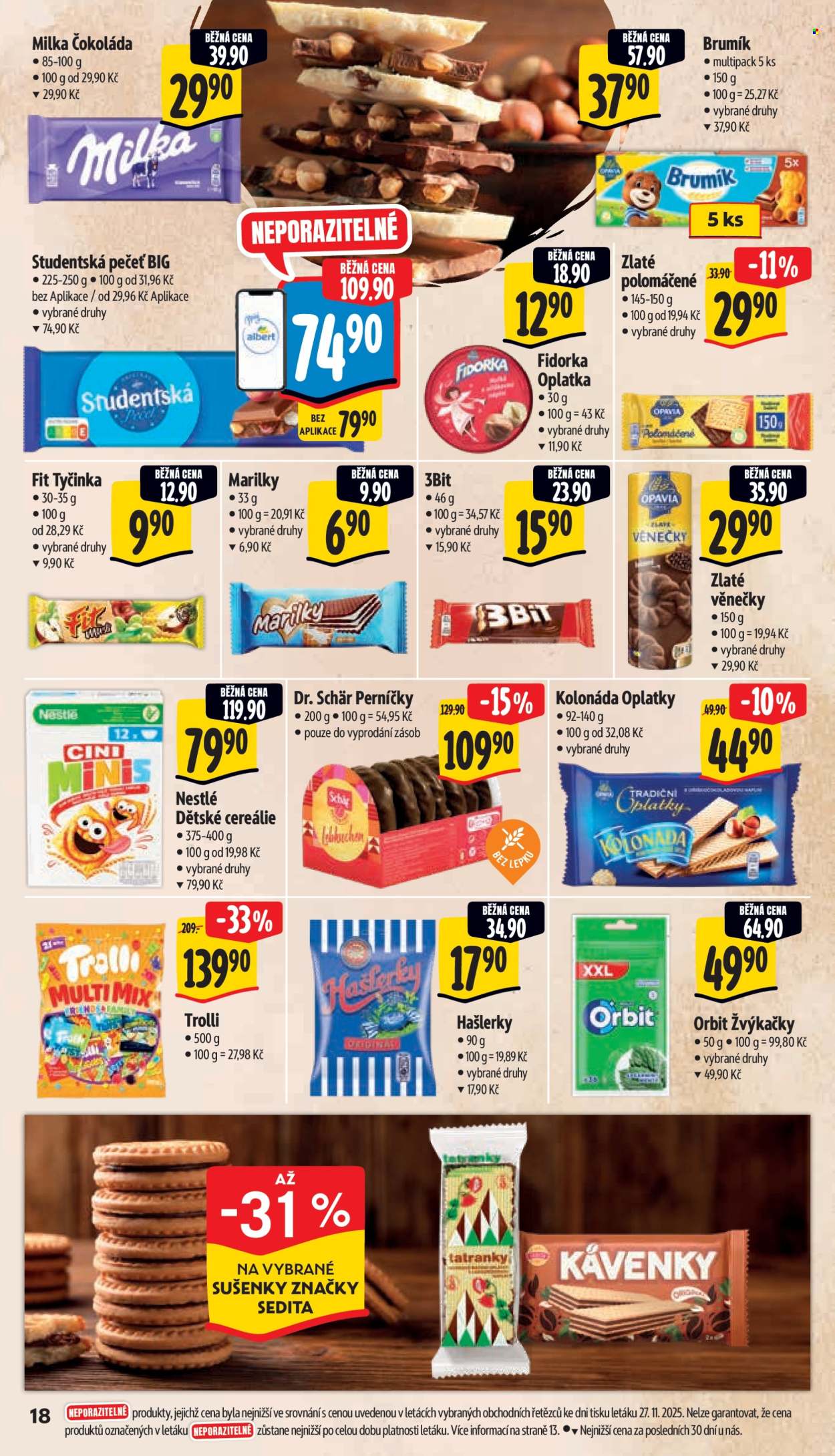 Leták Albert Supermarket - 3.12.2025 - 9.12.2025. Strana 25