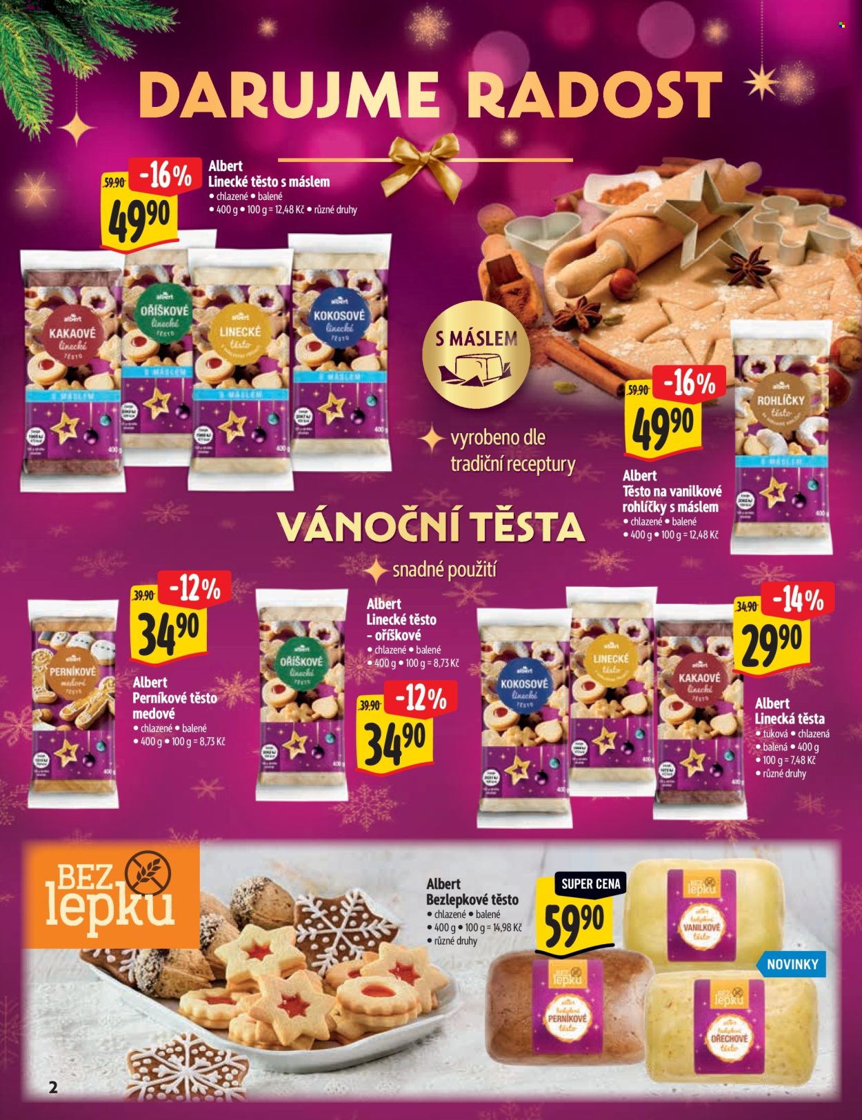 Leták Albert Supermarket - 3.12.2025 - 31.12.2025. Strana 2