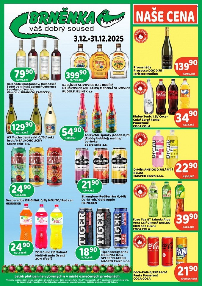 Leták Brněnka - 3.12.2025 - 31.12.2025. Strana 7