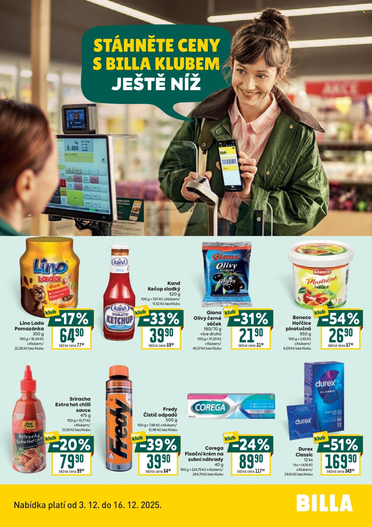 Leták BILLA - 3.12.2025 - 16.12.2025. Strana 2
