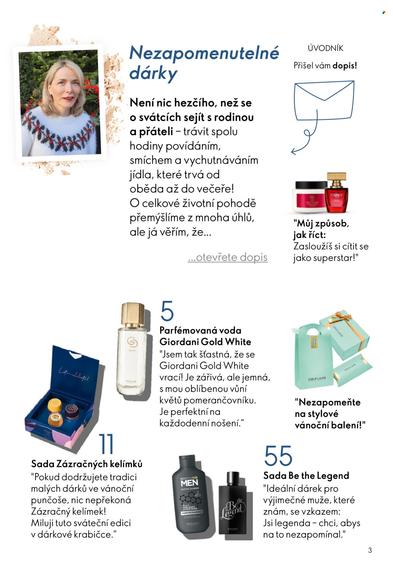 Leták ORIFLAME - 3.12.2025 - 29.12.2025. Strana 3