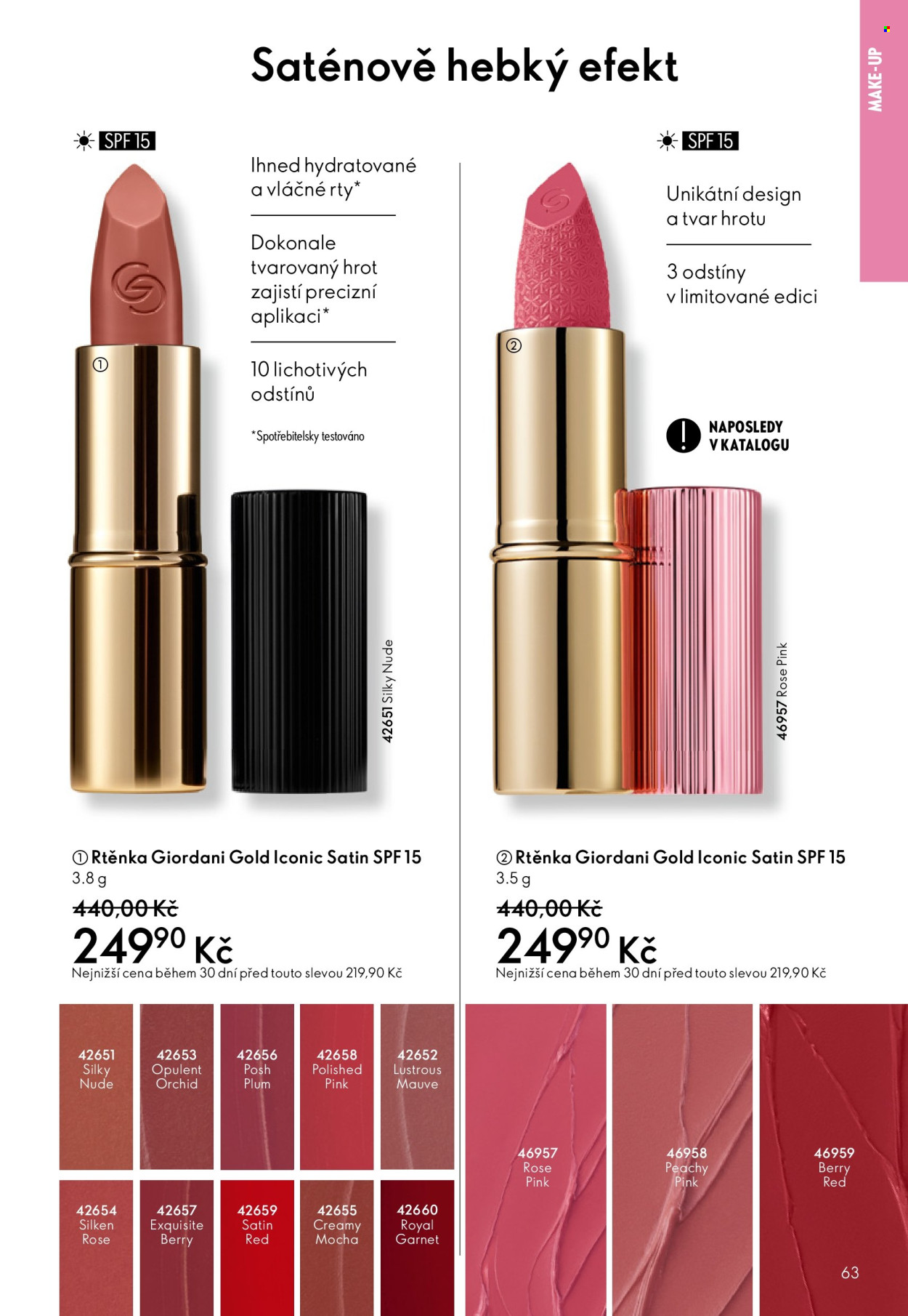 Leták ORIFLAME - 3.12.2025 - 29.12.2025. Strana 63