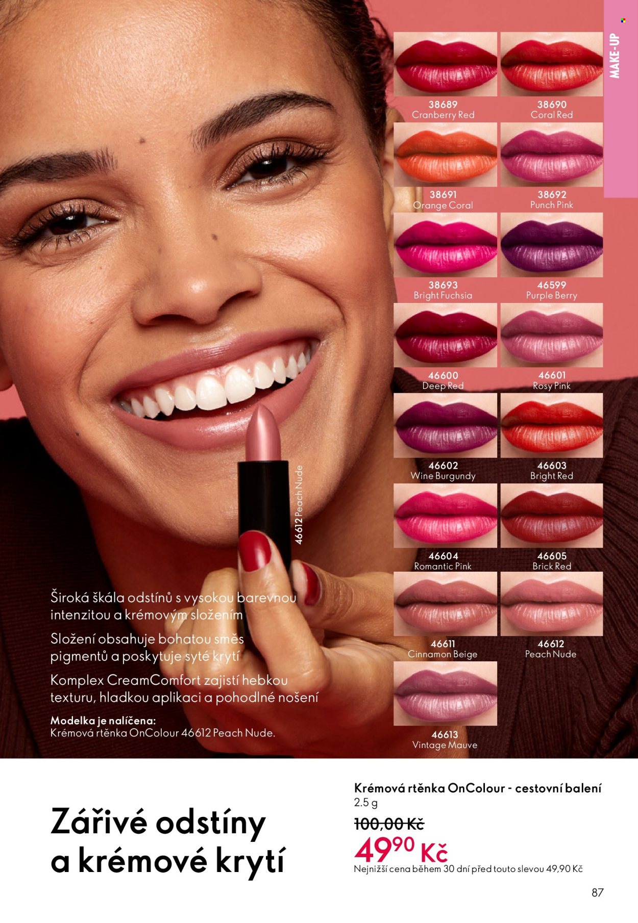 Leták ORIFLAME - 3.12.2025 - 29.12.2025. Strana 87