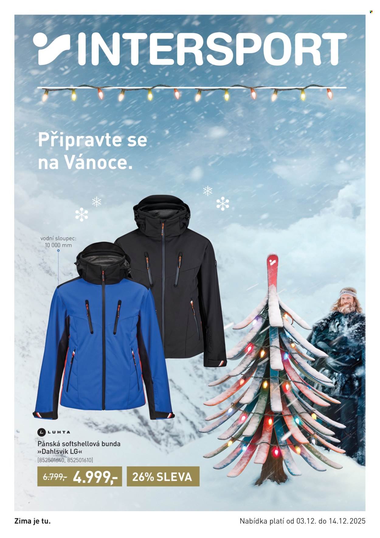 Leták INTERSPORT - 3.12.2025 - 14.12.2025. Strana 1