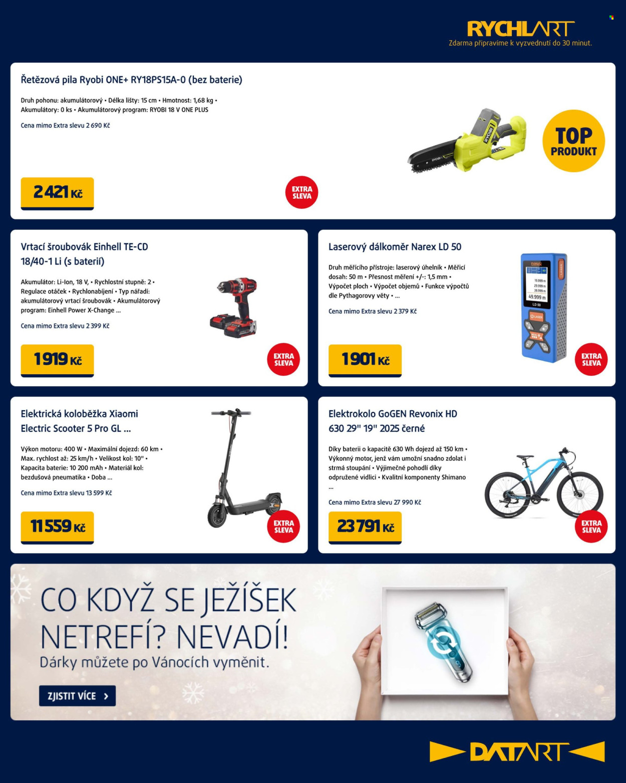 Leták DATART - 3.12.2025 - 24.12.2025. Strana 9