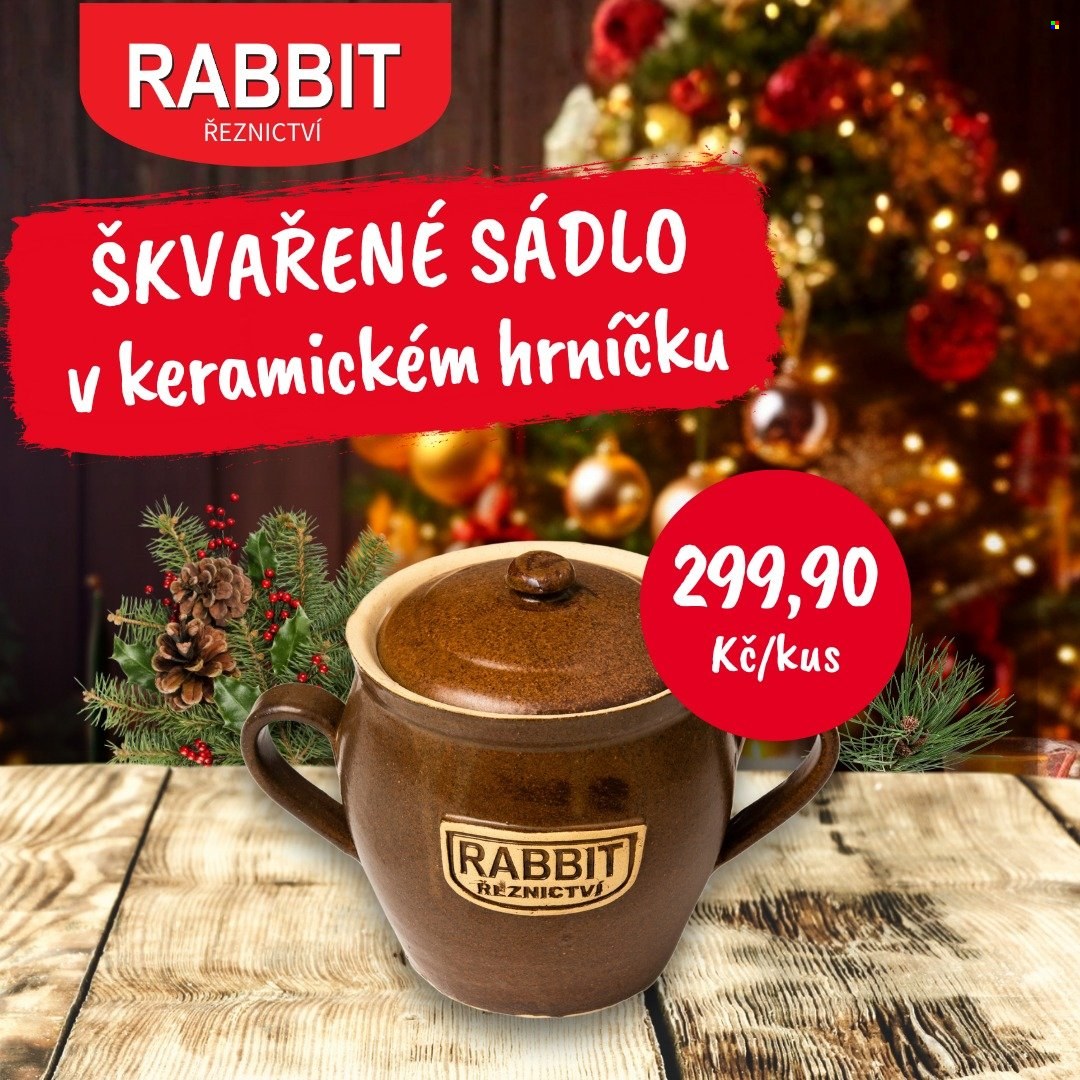 Leták RABBIT řeznictví. Strana 2