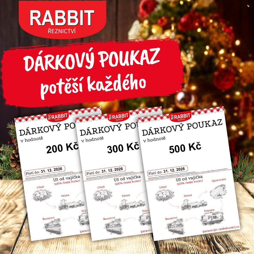 Leták RABBIT řeznictví. Strana 4