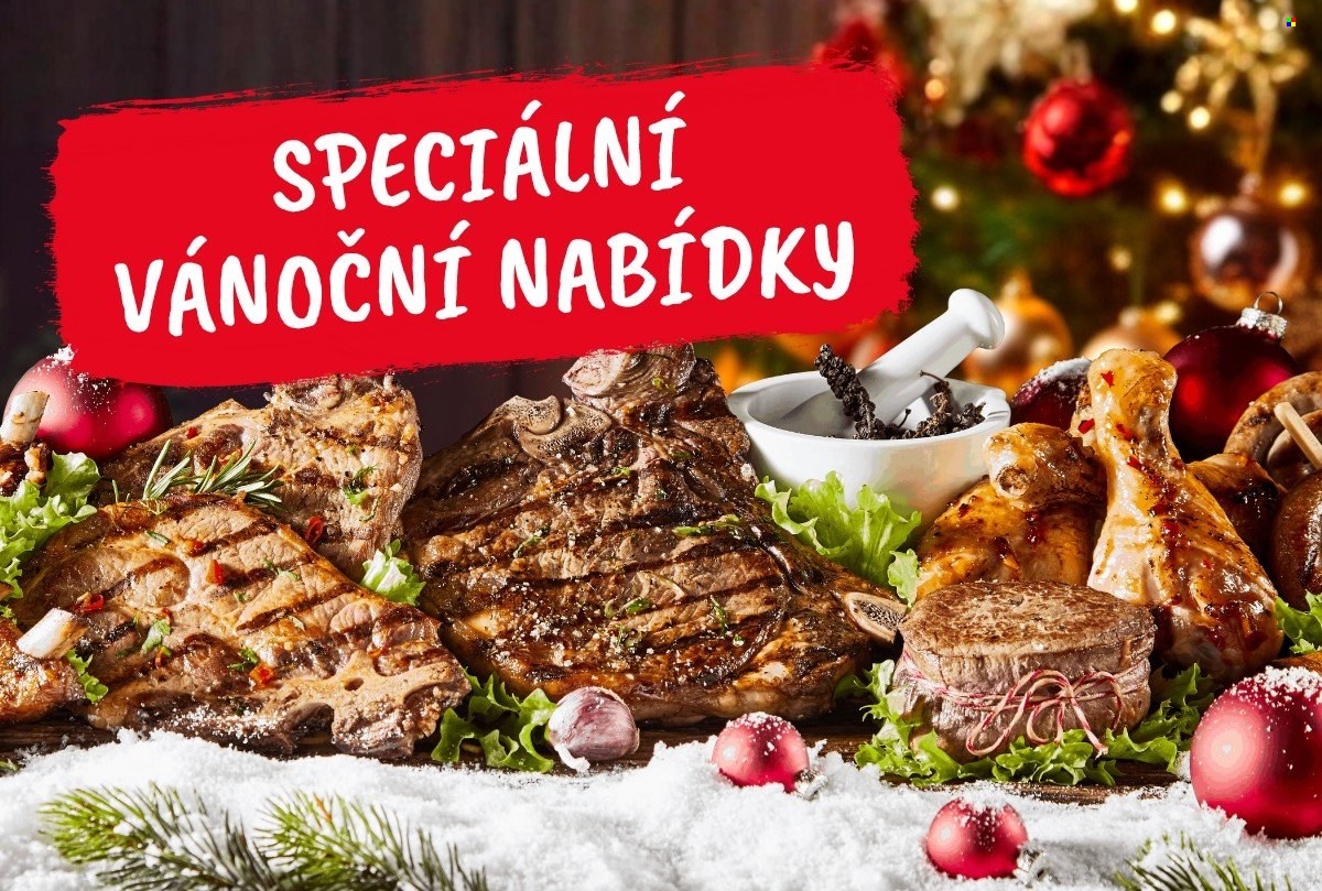 Leták RABBIT řeznictví. Strana 1