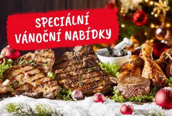 Leták RABBIT řeznictví.