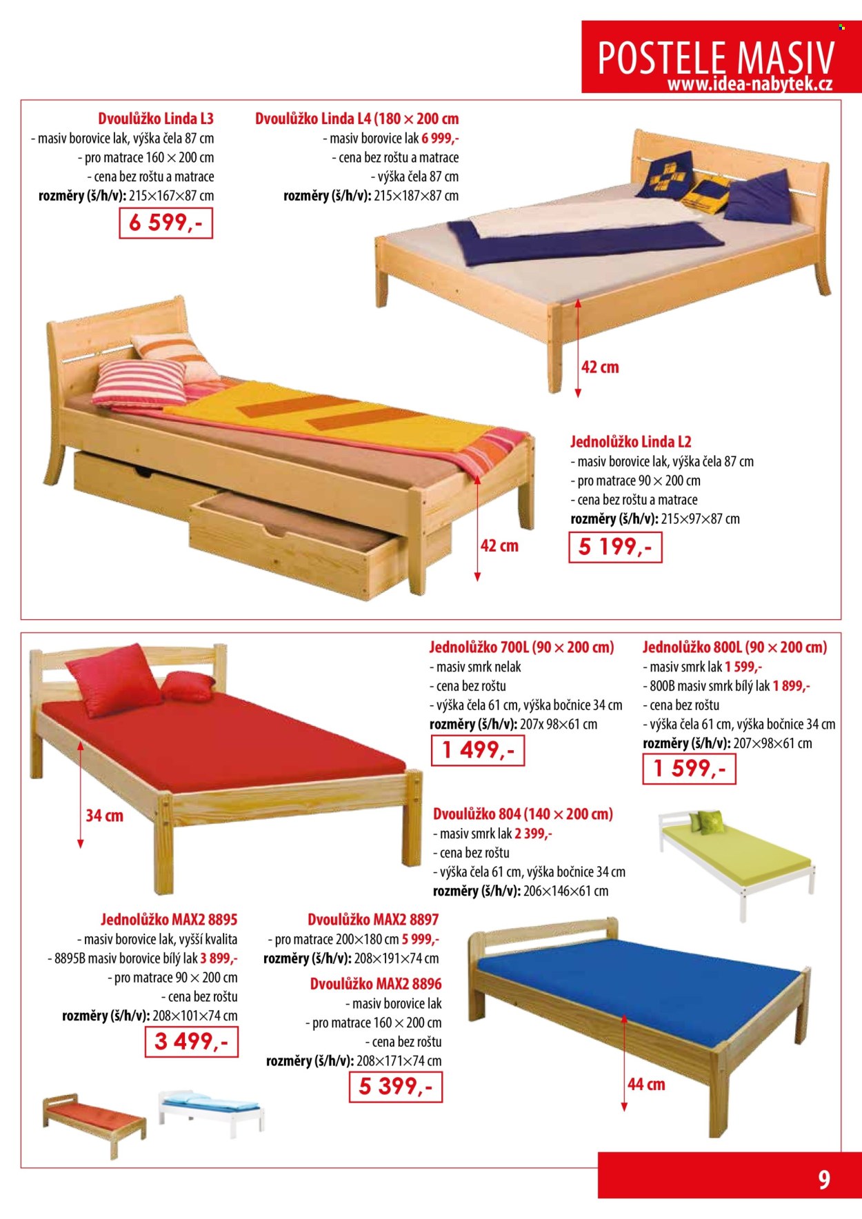 Leták IDEA nábytek. Strana 9