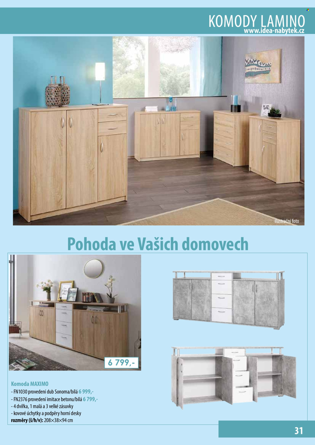 Leták IDEA nábytek. Strana 31